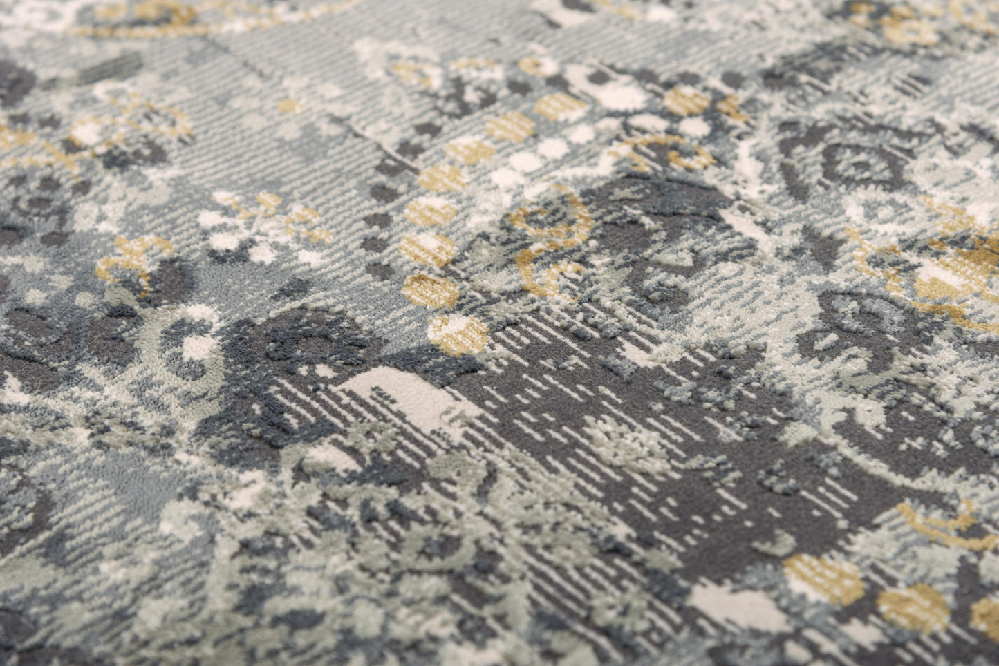 Emerge EMG929 Gray/Dk. Gray Machine-Made Rug - Rizzy