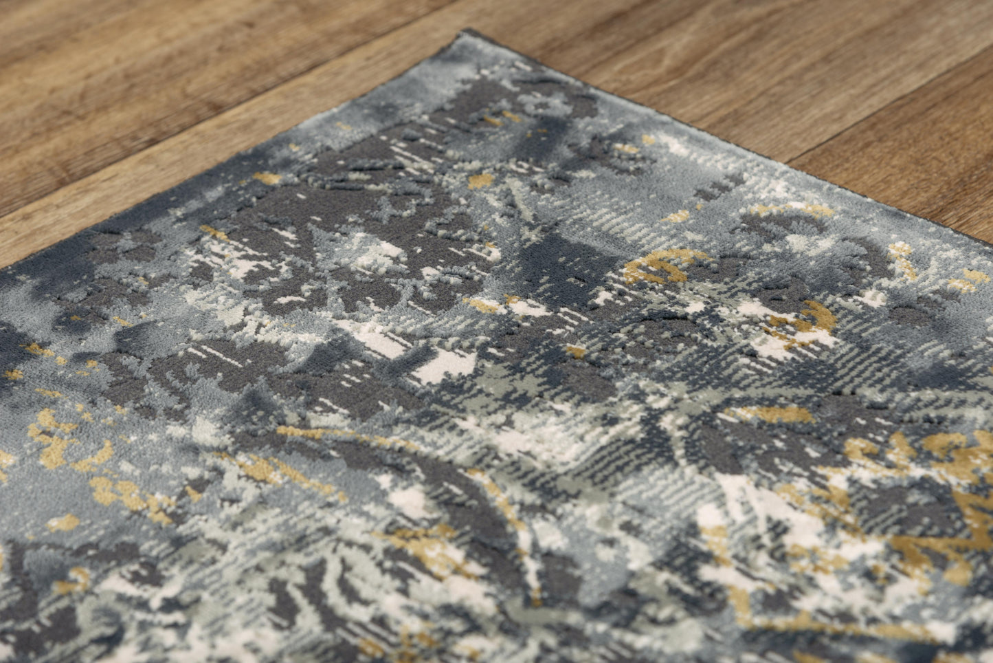 Emerge EMG929 Gray/Dk. Gray Machine-Made Rug - Rizzy
