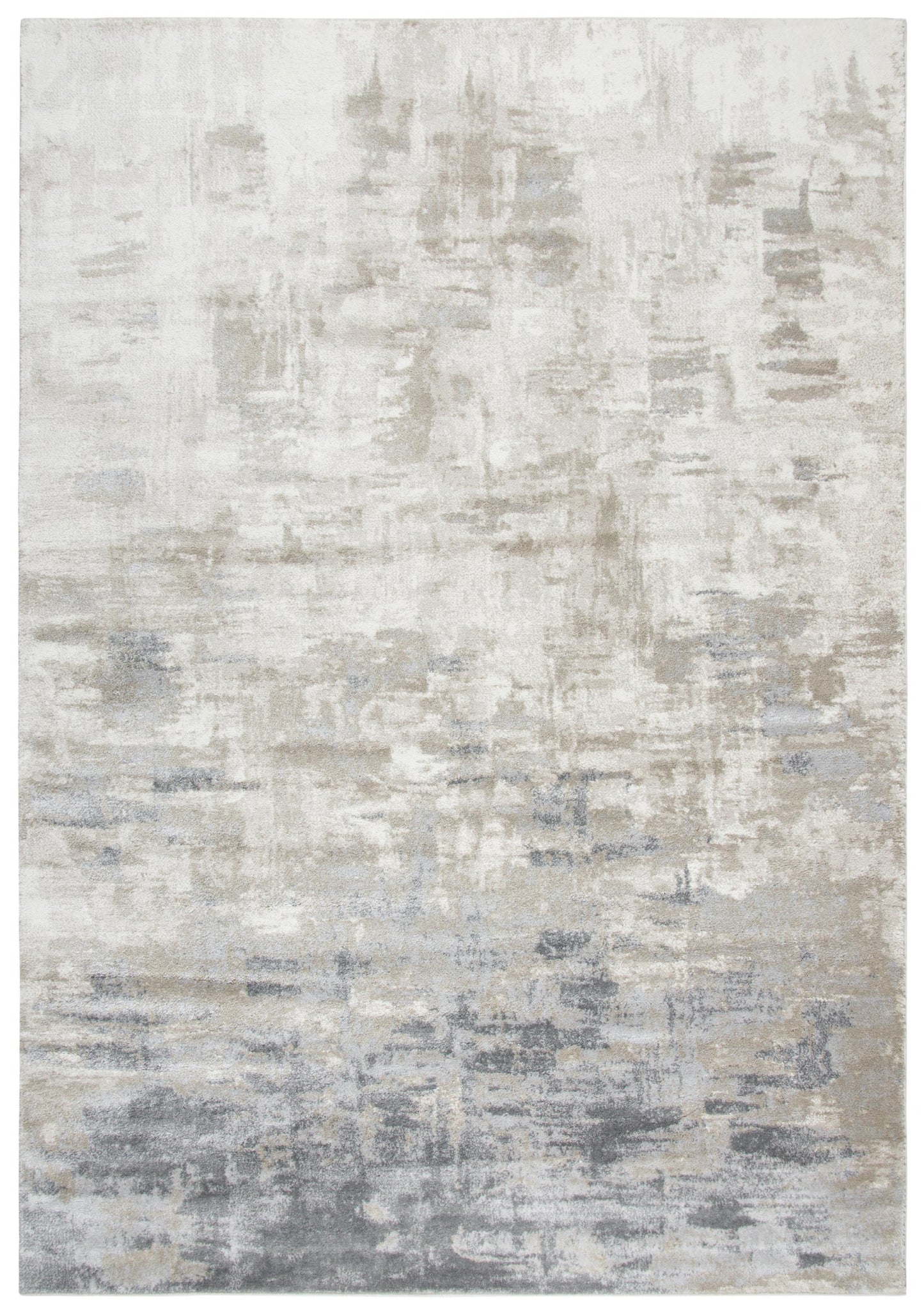 Encore EN7258 Beige Power Loomed Rug - Rizzy