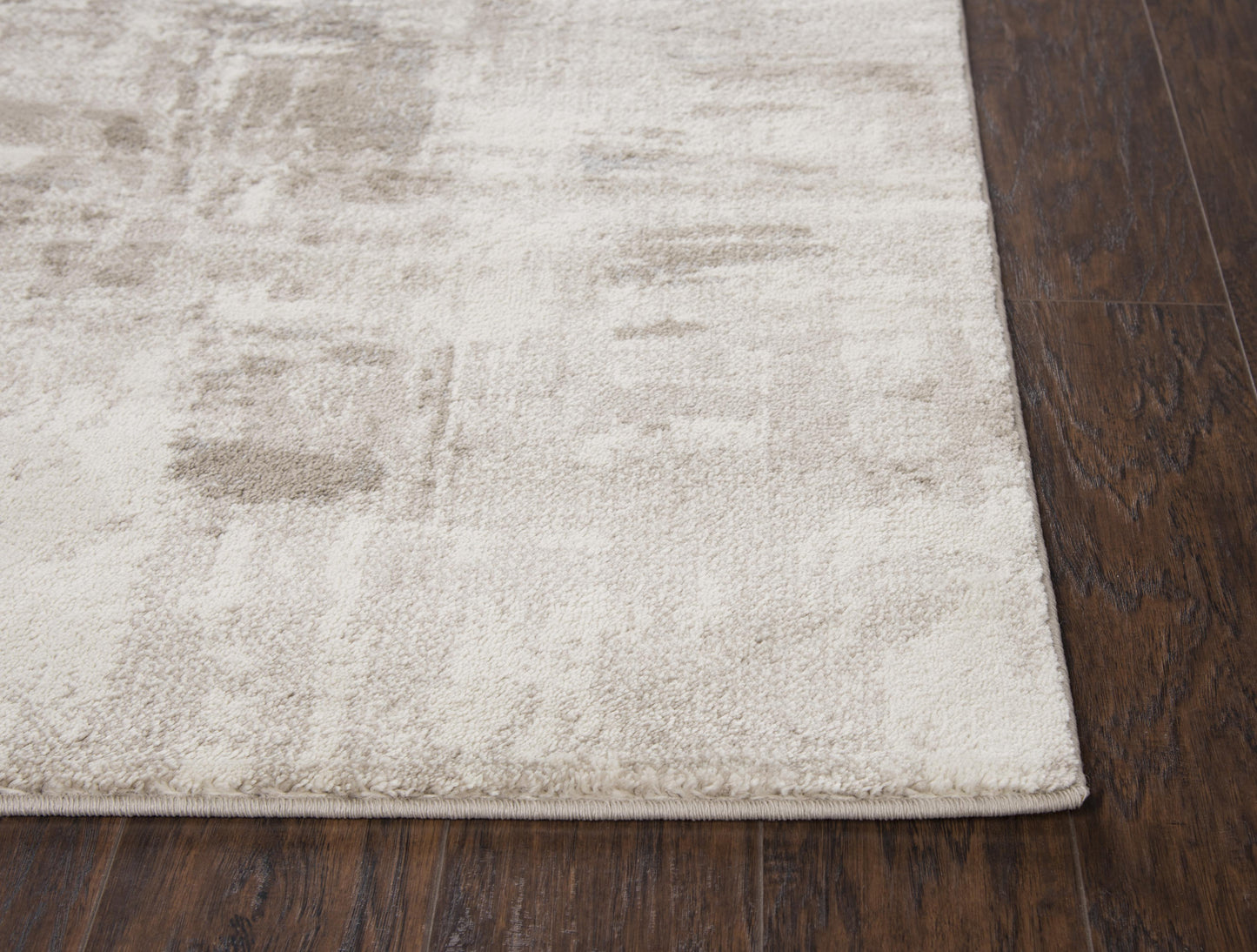 Encore EN7258 Beige Power Loomed Rug - Rizzy