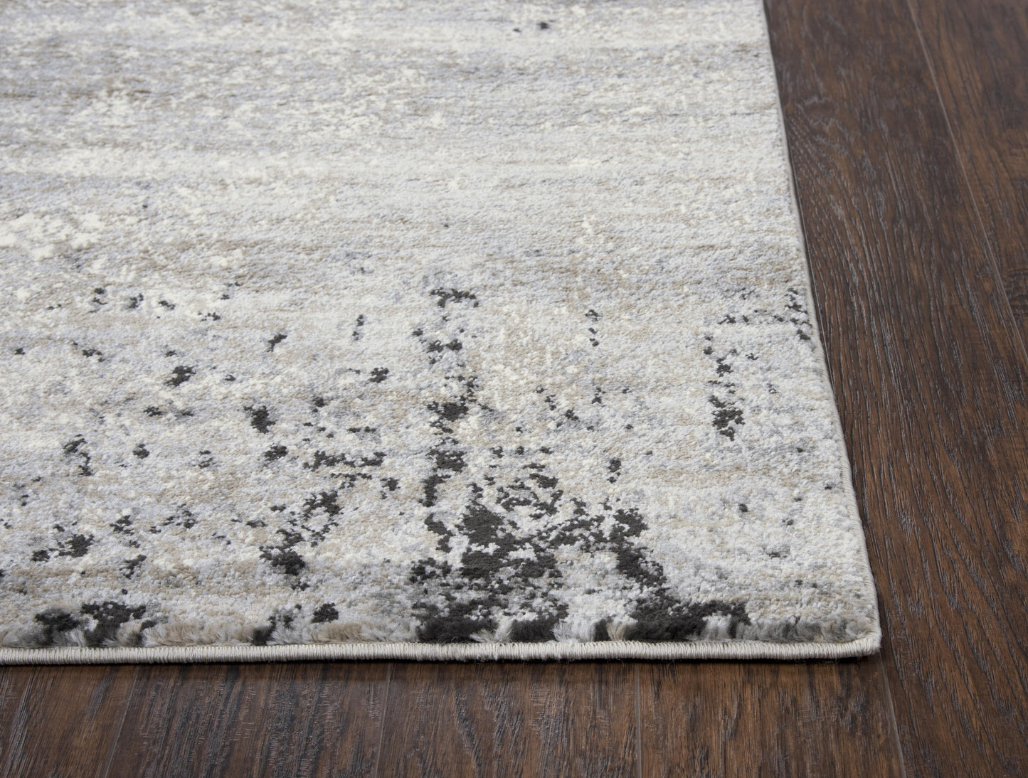 Encore EN7270 Beige Power Loomed Rug - Rizzy