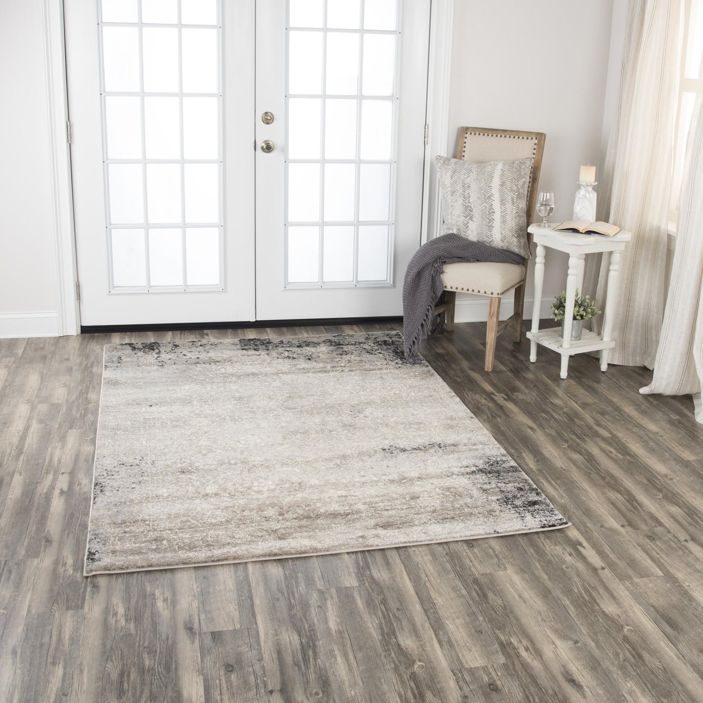Encore EN7270 Beige Machine-Made Rug - Rizzy