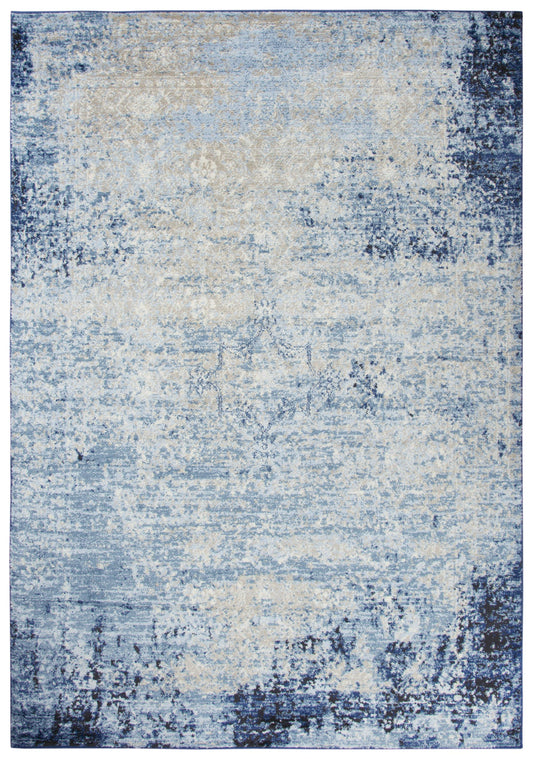 Encore EN7271 Blue Power Loomed Rug - Rizzy