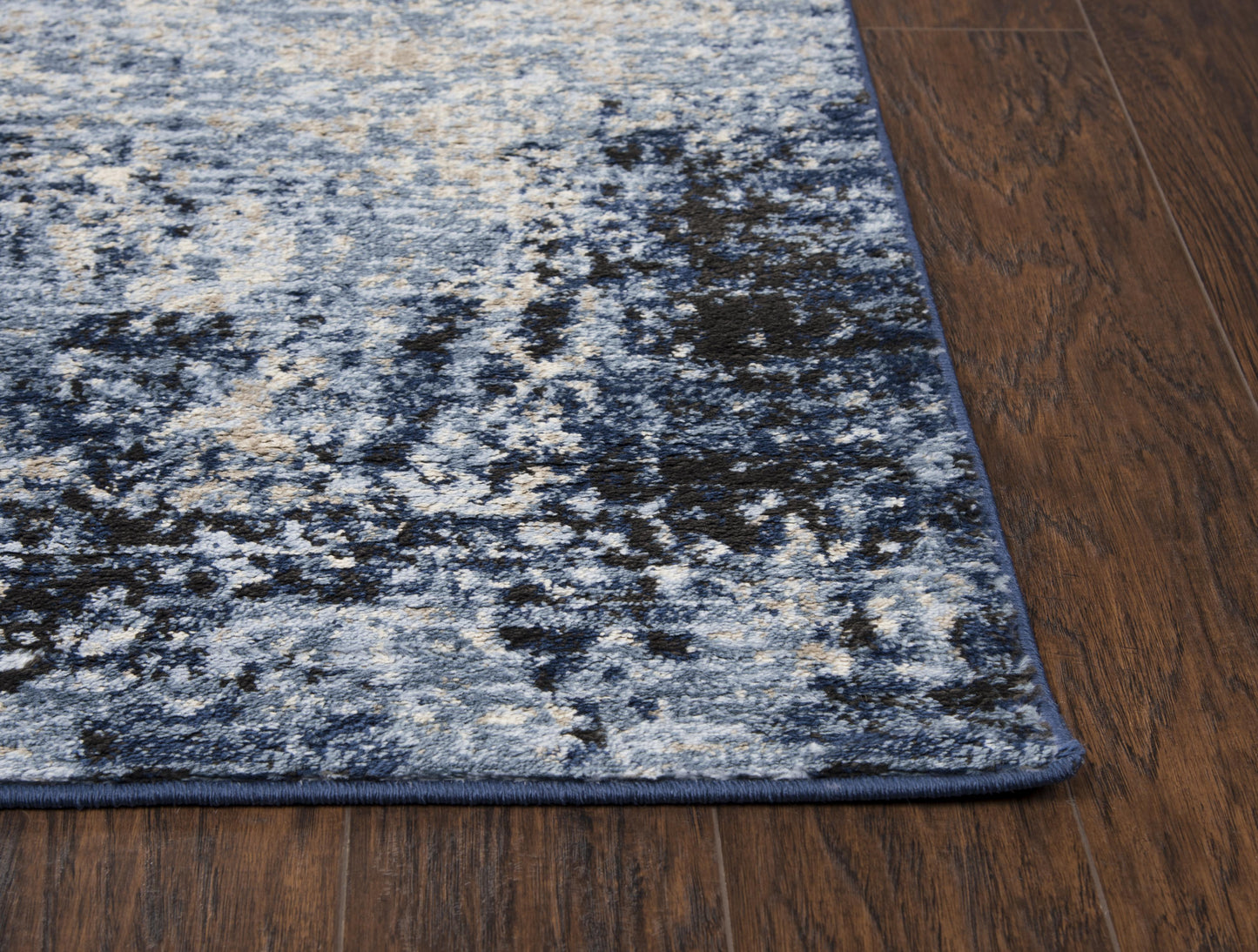 Encore EN7271 Blue Machine-Made Rug - Rizzy