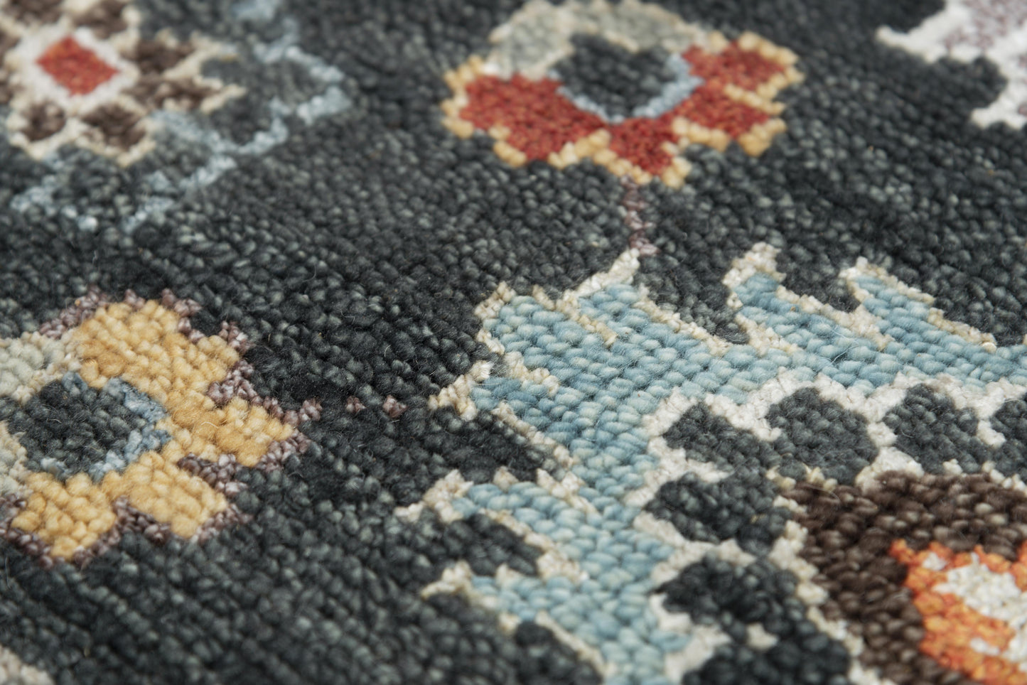 Envision ENV962 Charcoal Hand Knotted Rug - Rizzy