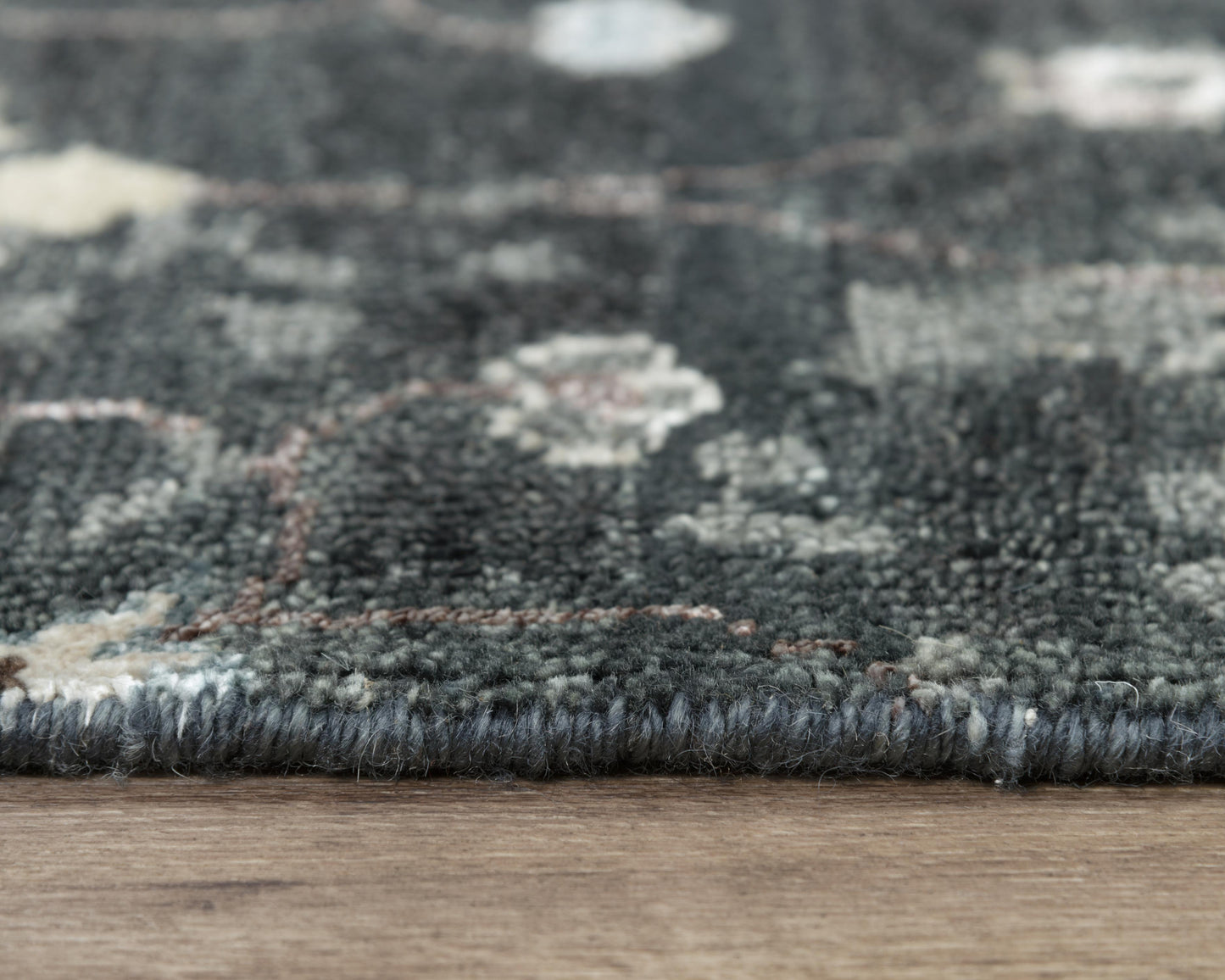 Envision ENV962 Charcoal Hand Knotted Rug - Rizzy