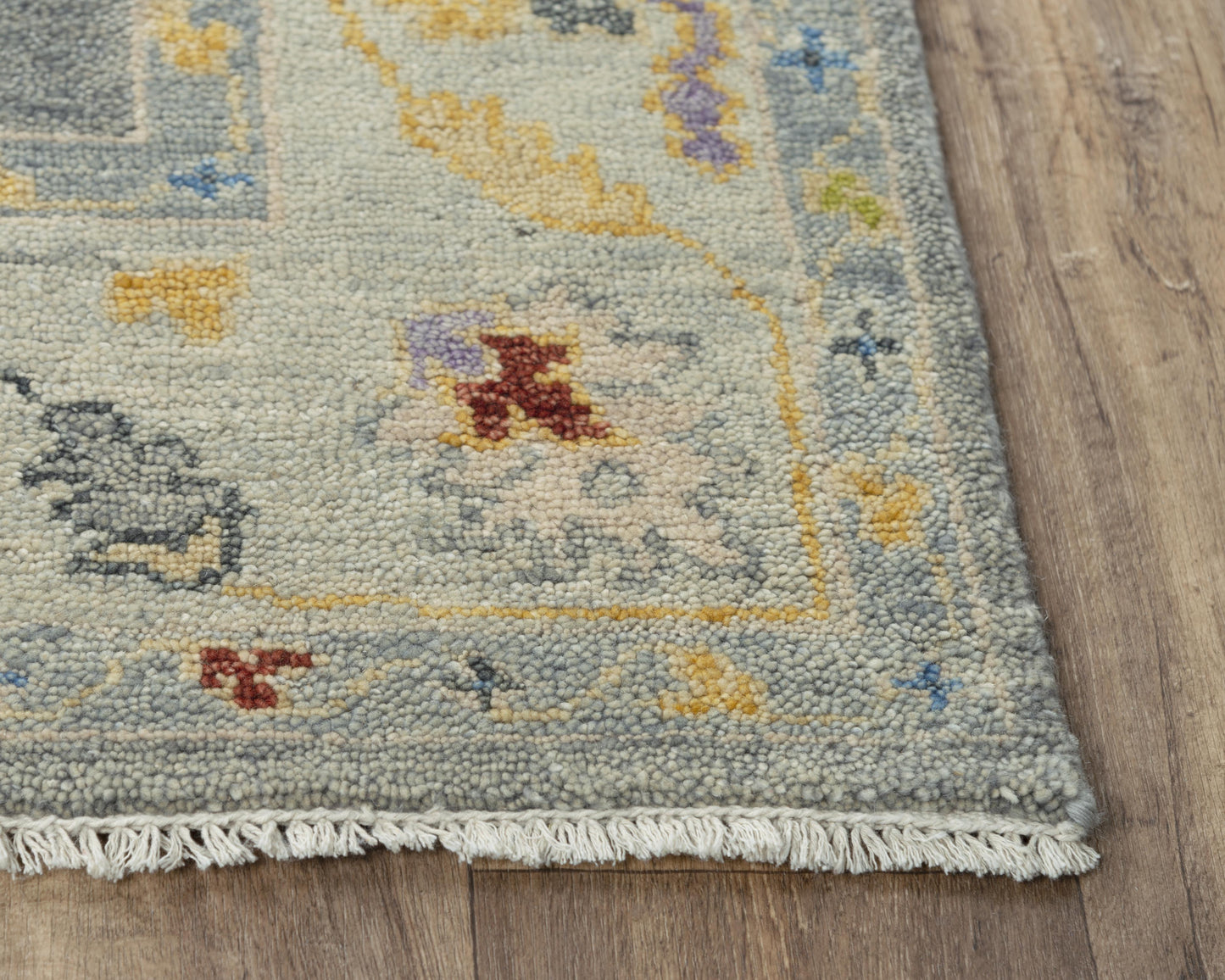 Envision ENV997 Gray/Beige Hand Knotted Rug - Rizzy