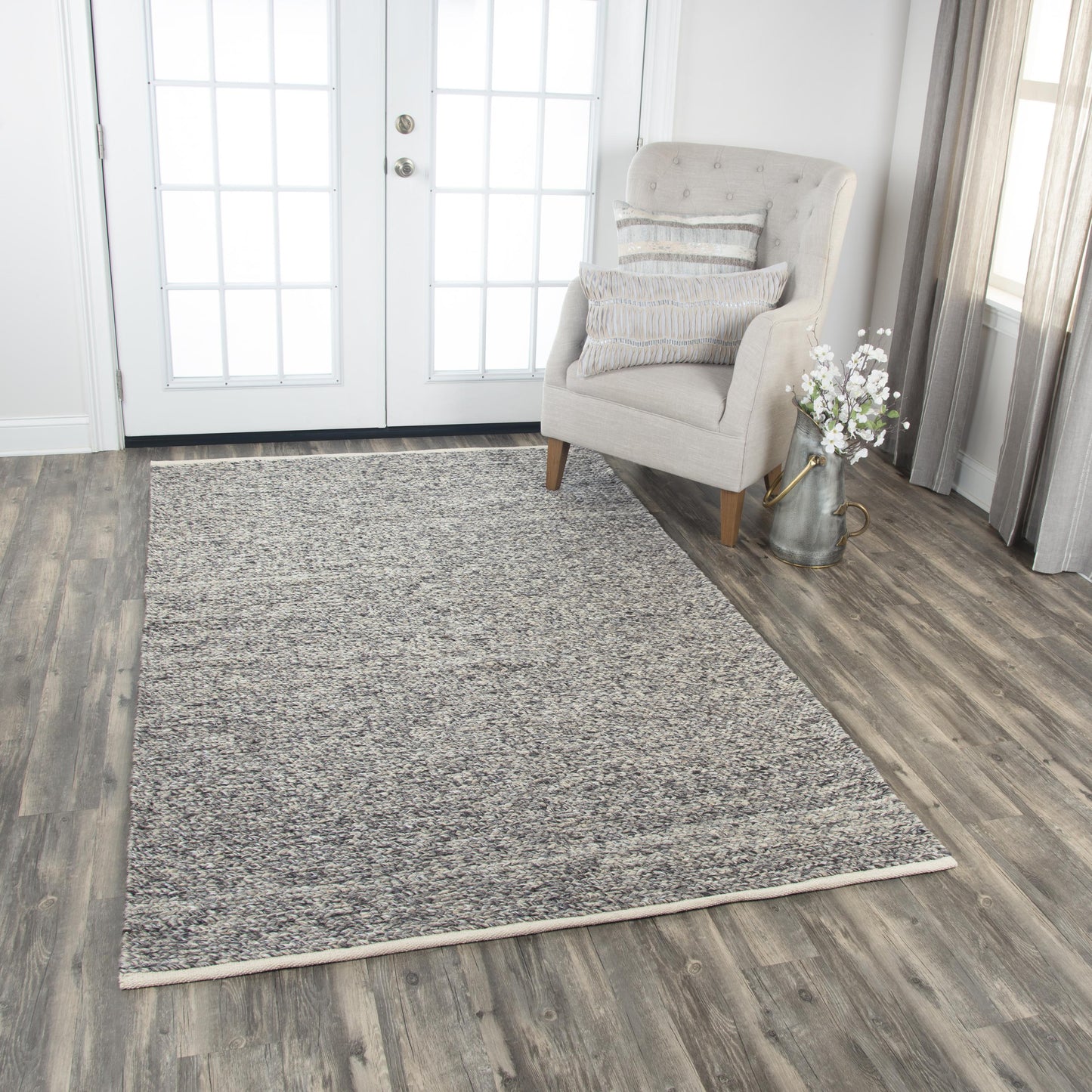Ewe Complete me EWE101 Brown Hand-Woven Rug - Rizzy
