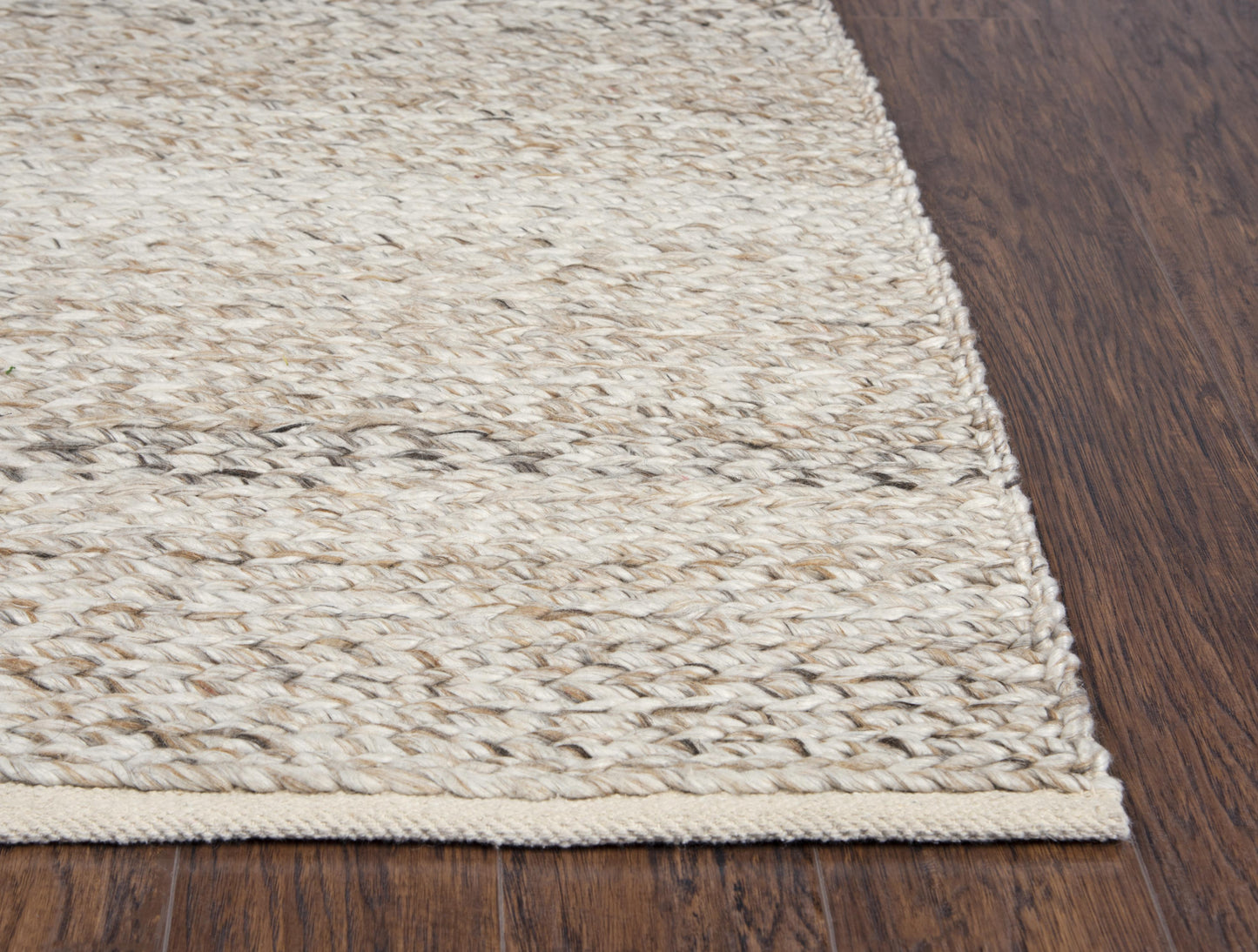Ewe Complete me EWE105 Beige Hand-Woven Rug - Rizzy