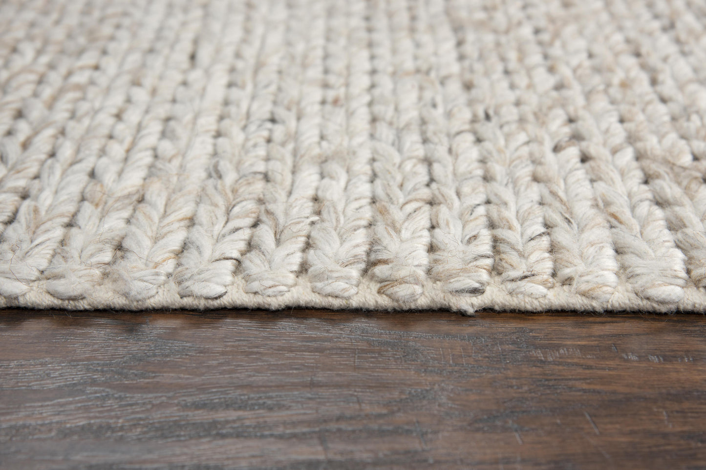 Ewe Complete me EWE105 Beige Hand-Woven Rug - Rizzy
