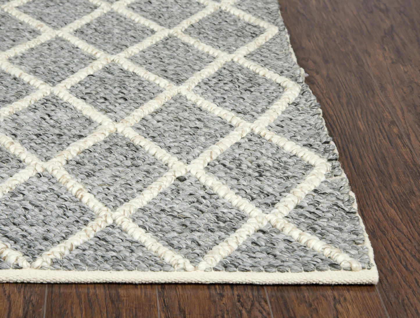 Ewe Complete me EWE106 Gray Hand-Woven Rug - Rizzy