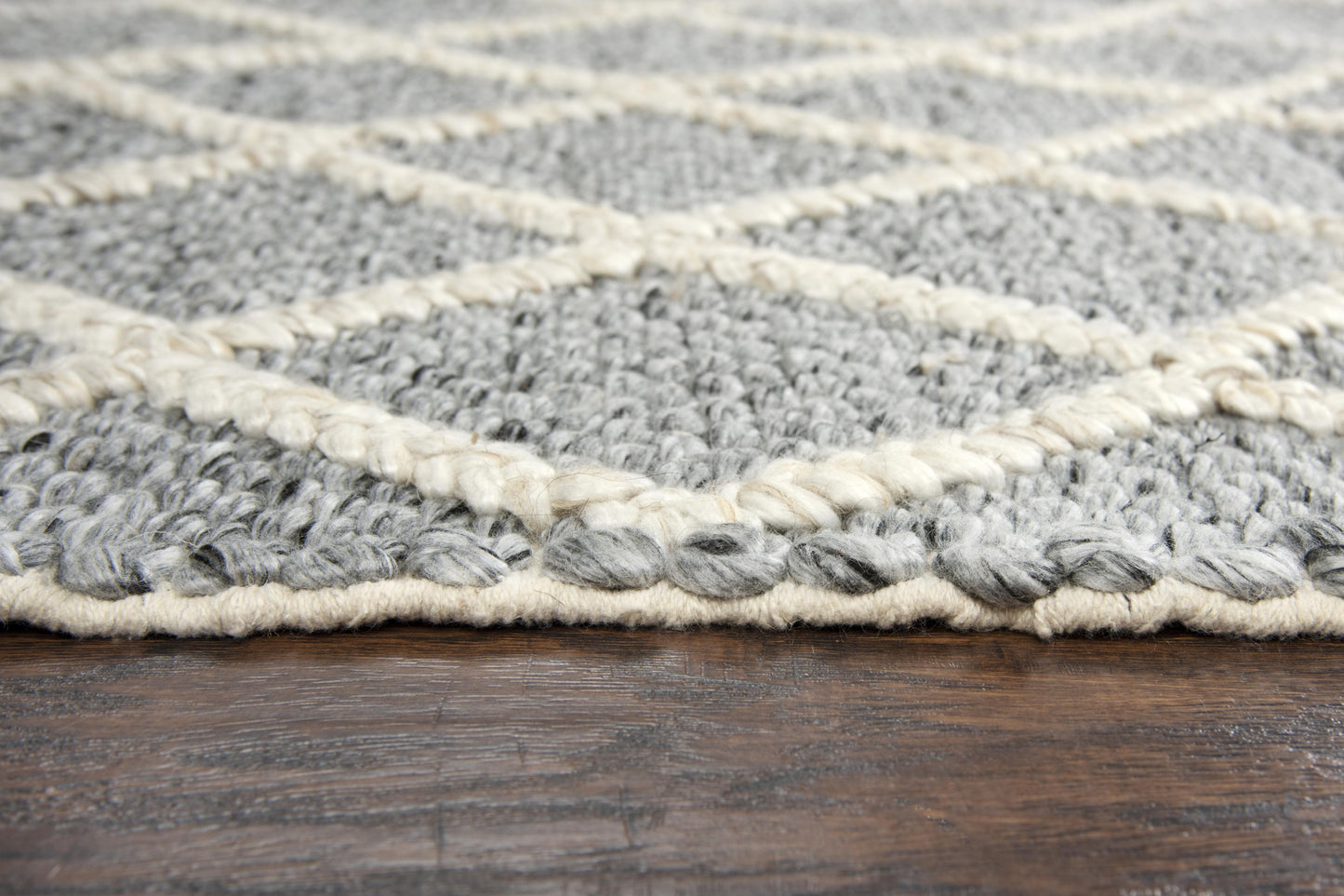 Ewe Complete me EWE106 Gray Hand-Woven Rug - Rizzy
