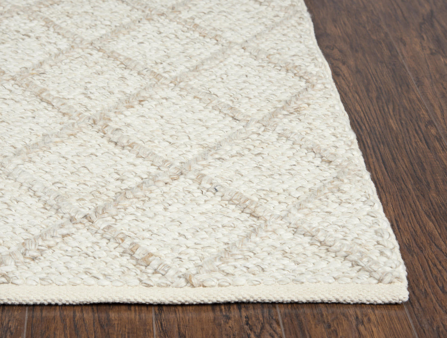 Ewe Complete me EWE107 Beige Hand-Woven Rug - Rizzy