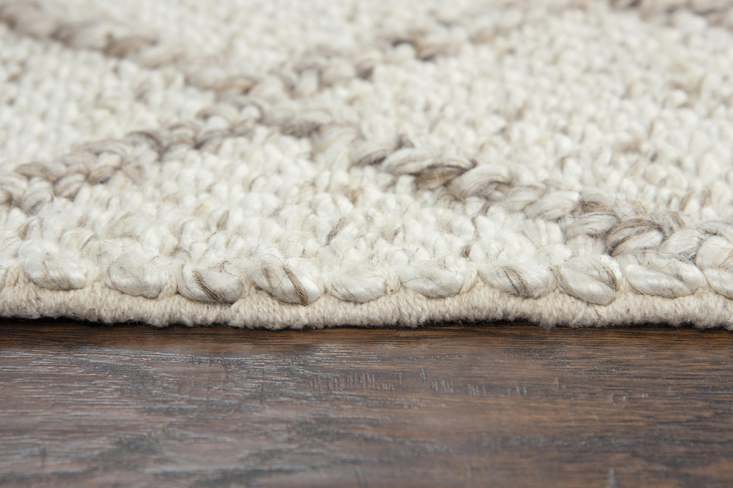 Ewe Complete me EWE107 Beige Hand-Woven Rug - Rizzy