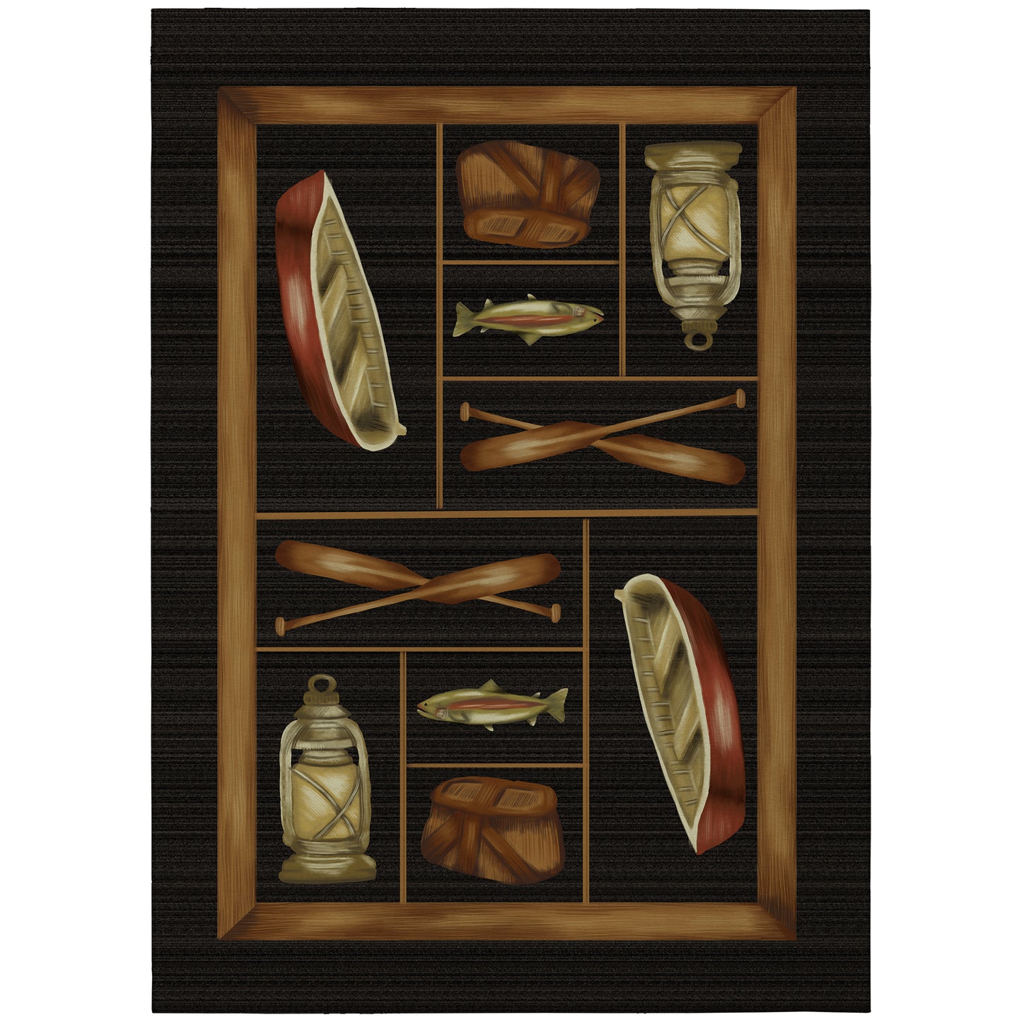 Machine Made Excursion EX4 Black - Dalyn Rugs