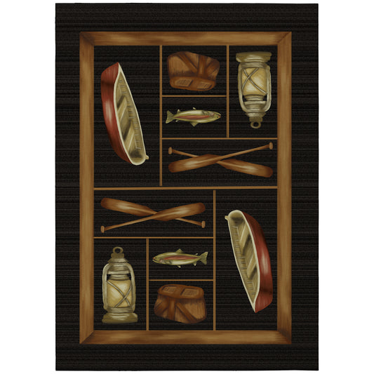 Machine Made Excursion EX4 Black - Dalyn Rugs