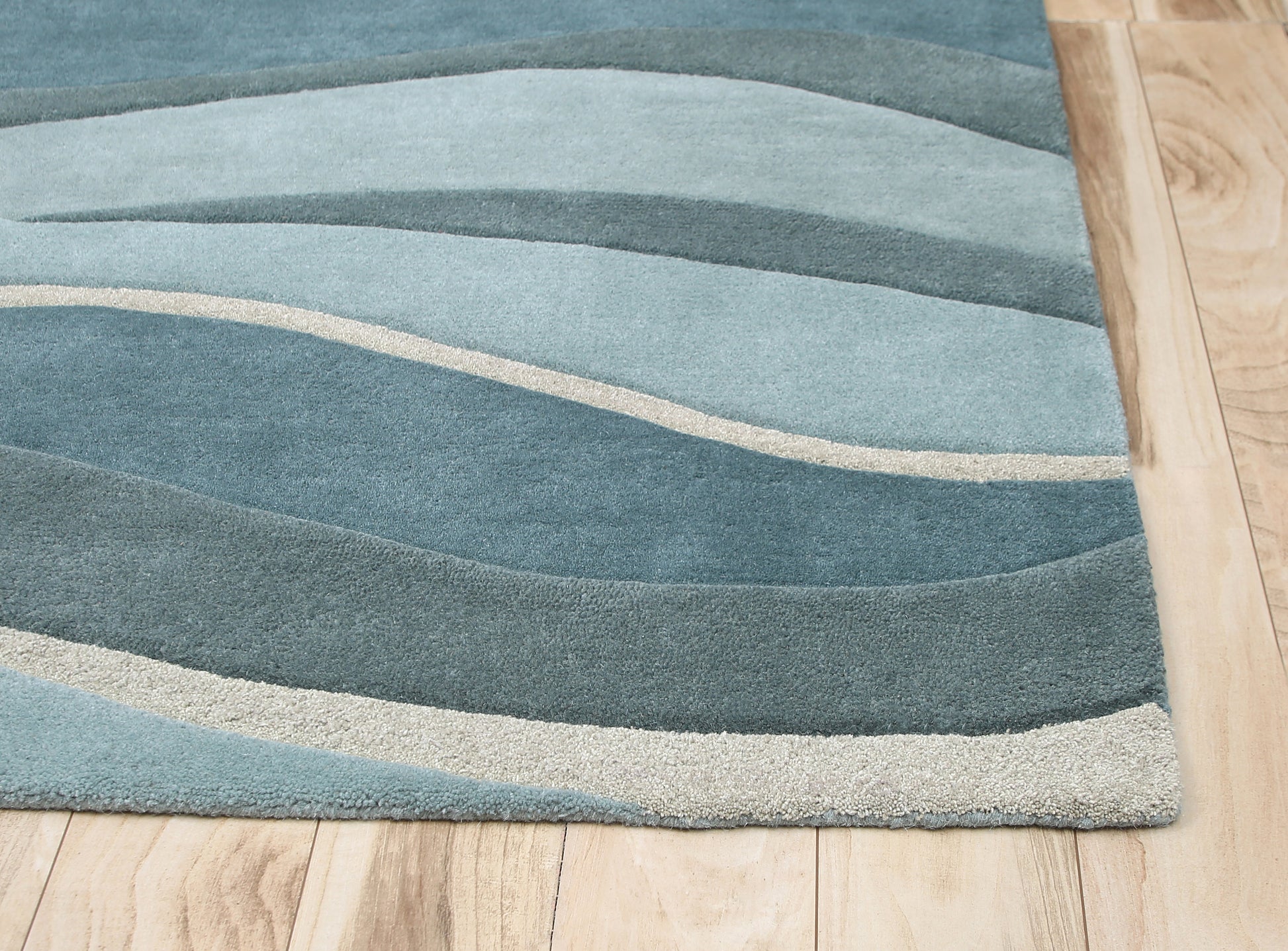 Eternity 1053 Ocean Landscapes Hand Tufted Area Rug - Kas – Rug Gallery ...
