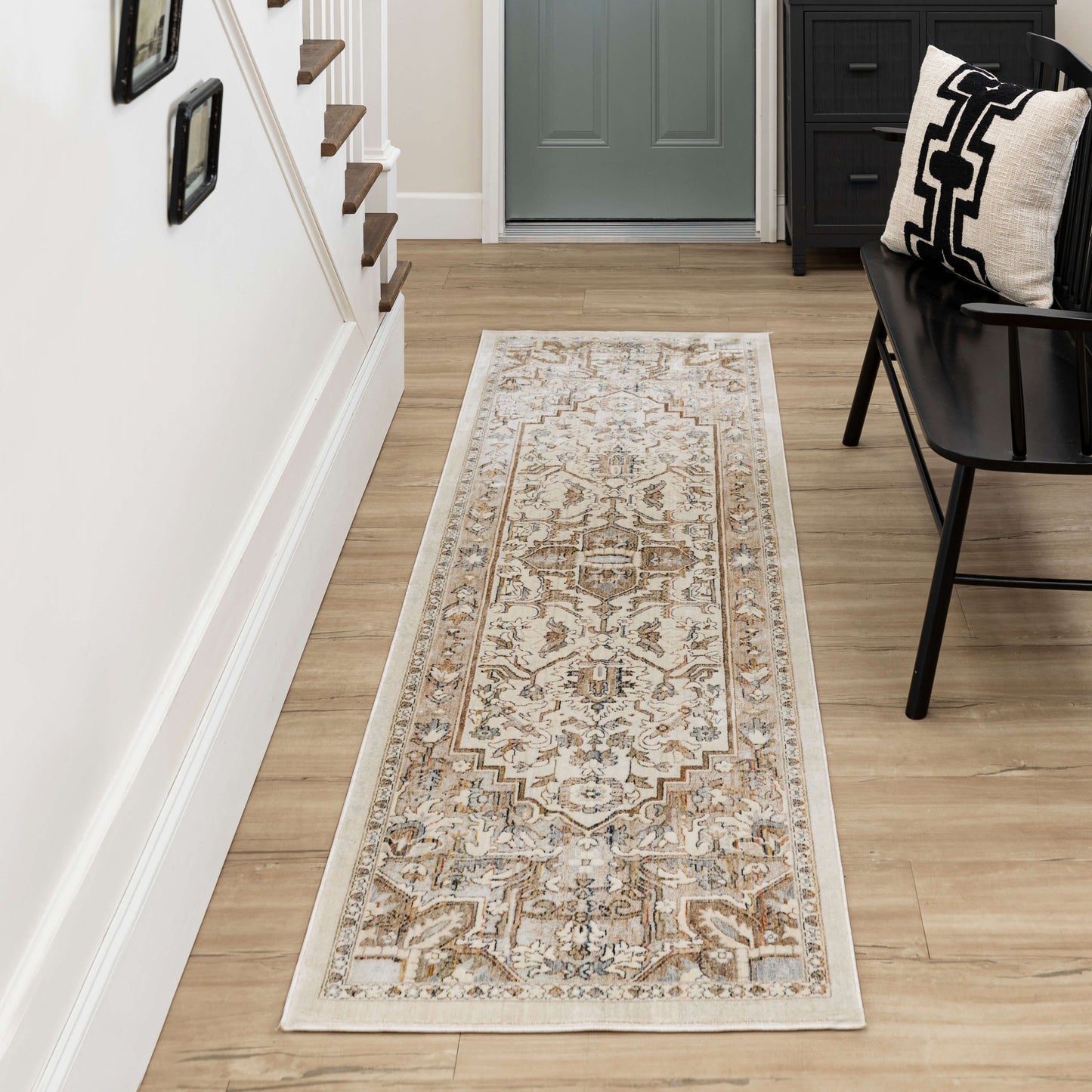 Exalted Grey Area Rug - Karastan