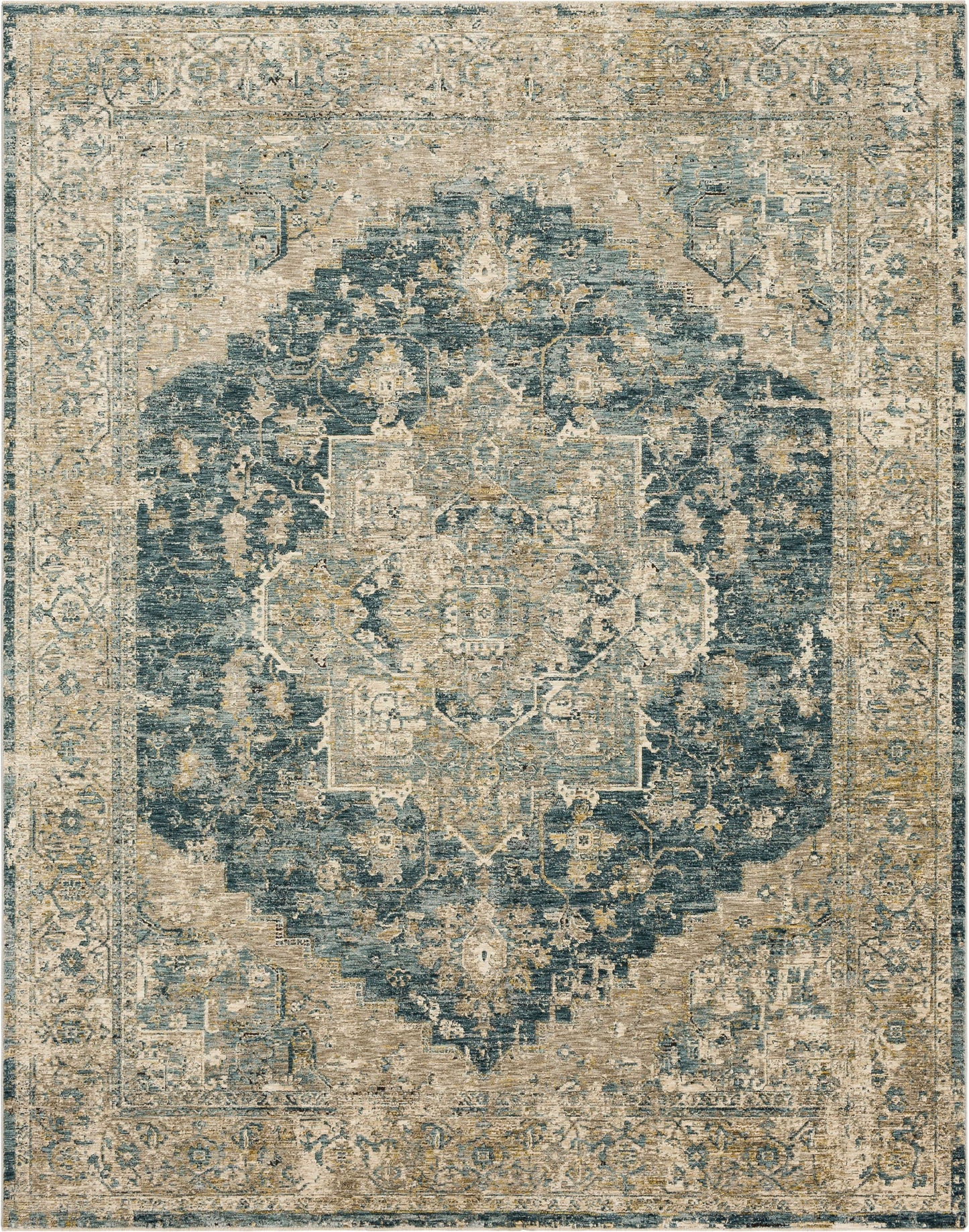 Ezine Blue Area Rug - Karastan