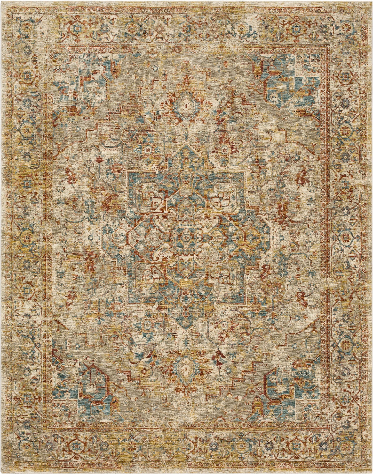 Ezine Cream Area Rug - Karastan