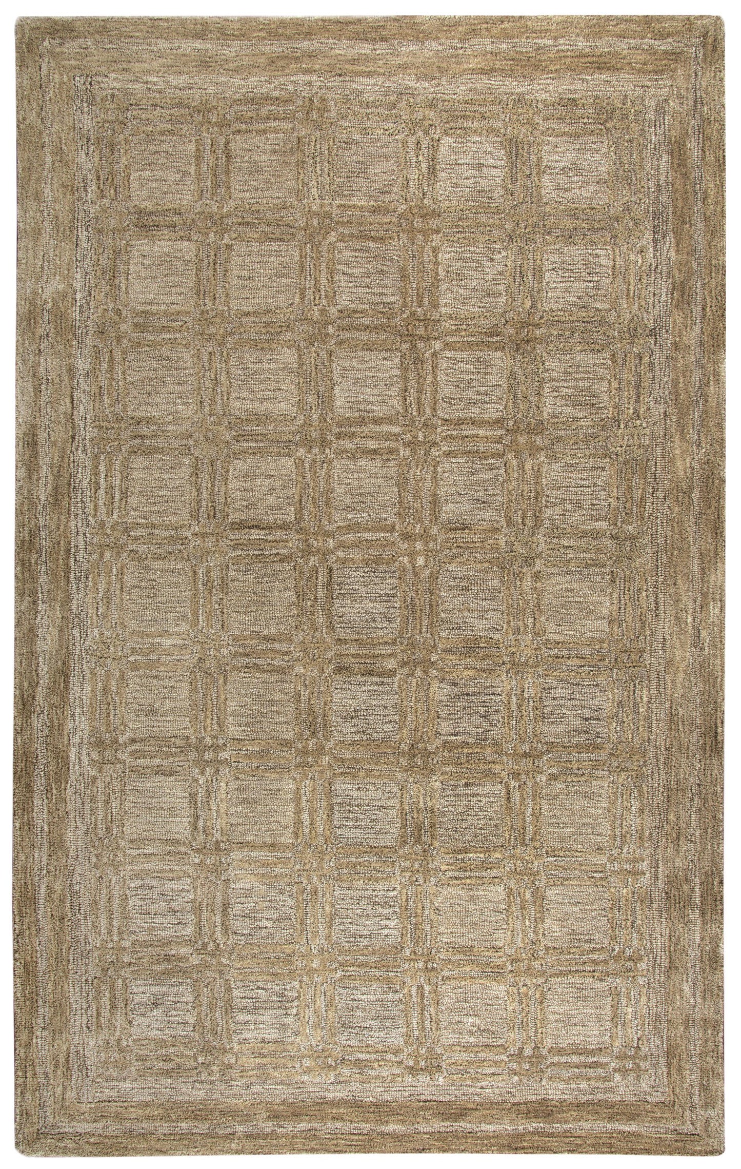 Fifth Avenue FA129B Brown Hand-Tufted Rug - Rizzy