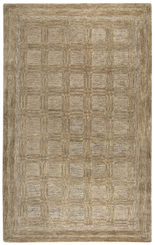Fifth Avenue FA129B Brown Hand-Tufted Rug - Rizzy