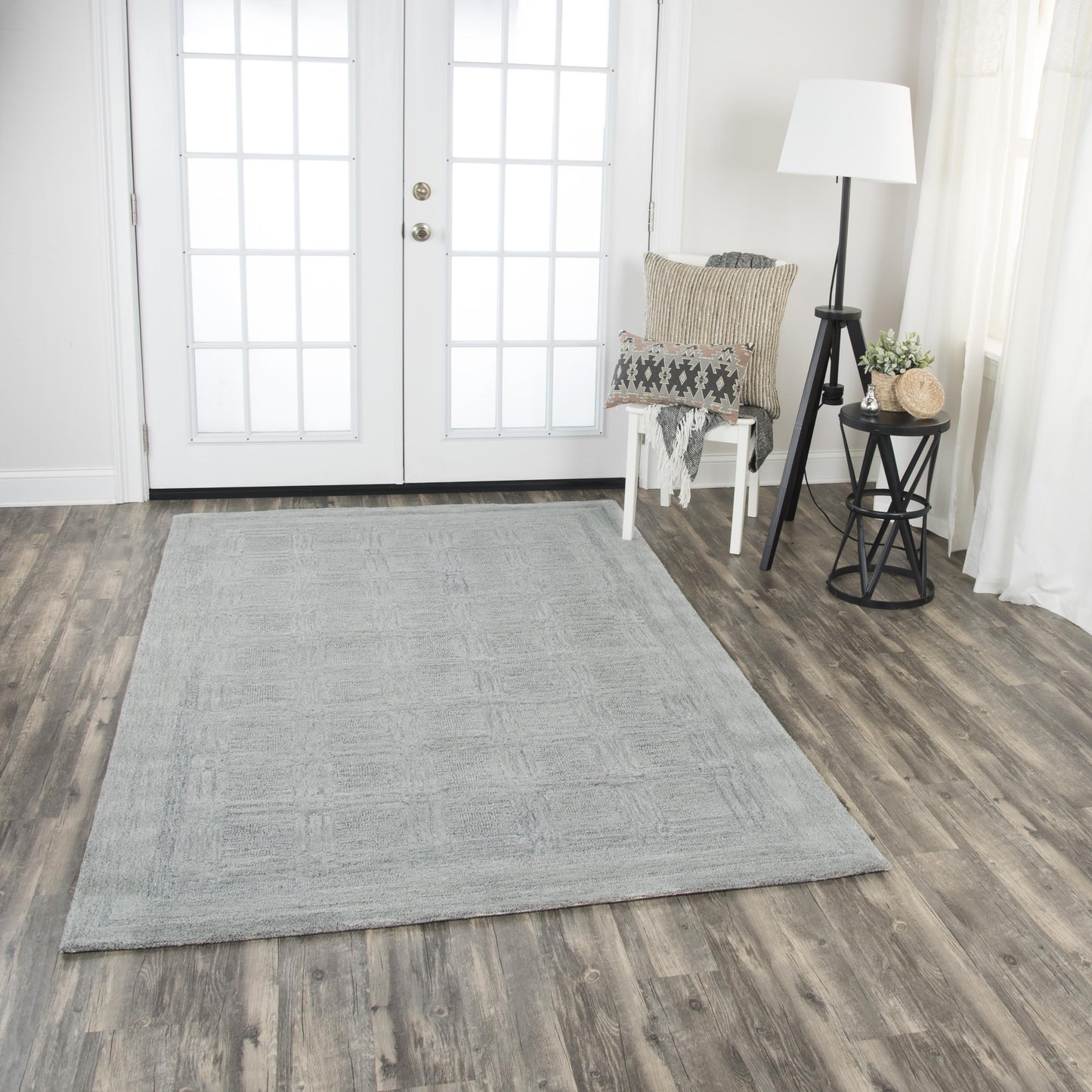 Fifth Avenue FA135B Gray Hand-Tufted Rug - Rizzy