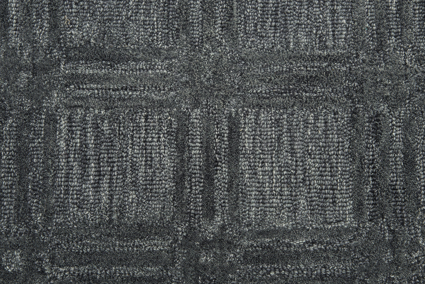 Fifth Avenue FA136B Dark Gray Hand-Tufted Rug - Rizzy