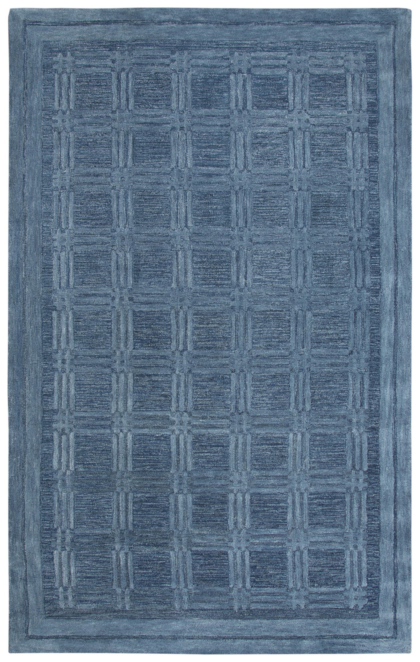Fifth Avenue FA140B Blue Hand-Tufted Rug - Rizzy