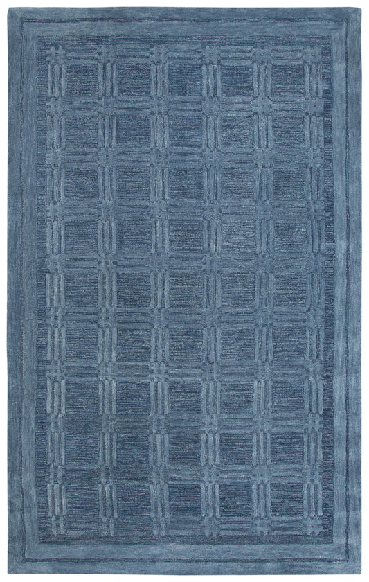 Fifth Avenue FA140B Blue Hand-Tufted Rug - Rizzy