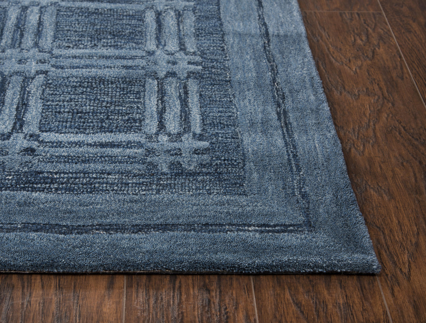 Fifth Avenue FA140B Blue Hand-Tufted Rug - Rizzy