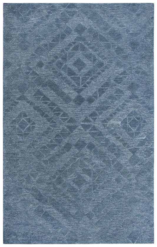Fifth Avenue FA168B Blue Hand-Tufted Rug - Rizzy