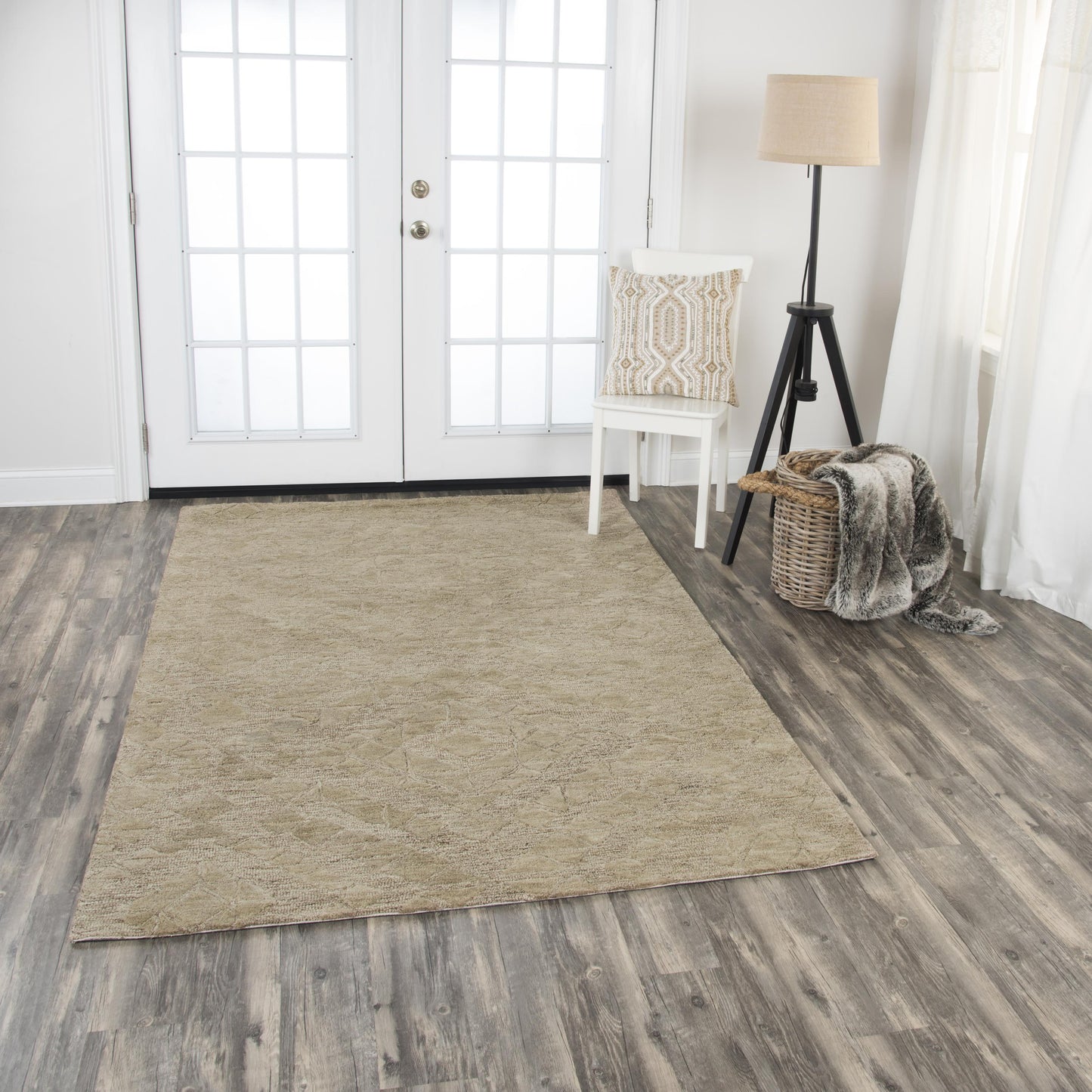 Fifth Avenue FA169B Brown Hand-Tufted Rug - Rizzy