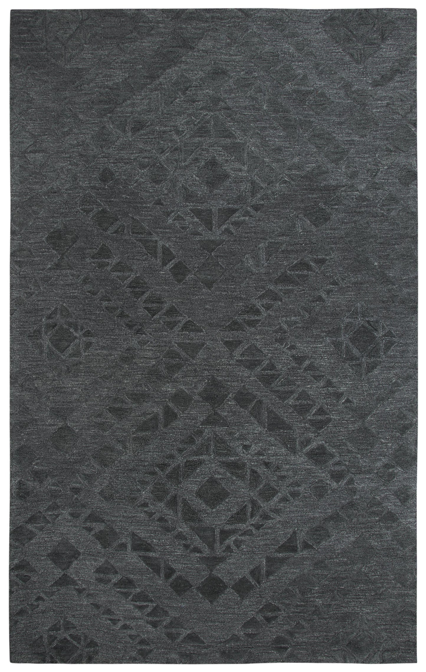 Fifth Avenue FA170B Dark Gray Hand-Tufted Rug - Rizzy