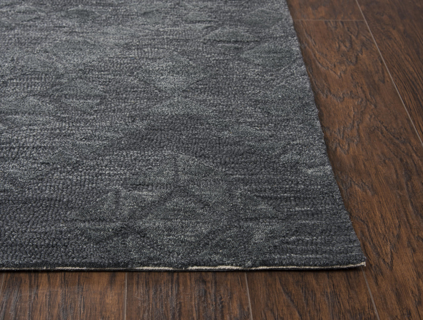 Fifth Avenue FA170B Dark Gray Hand-Tufted Rug - Rizzy