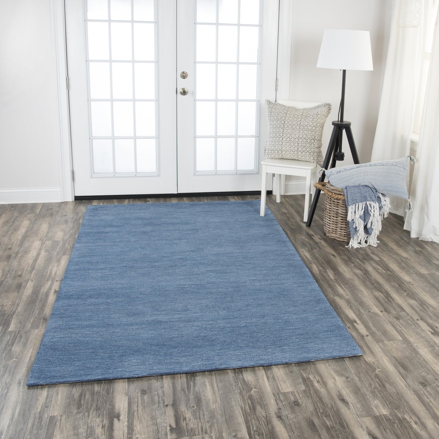 Fifth Avenue FA173B Blue Hand-Tufted Rug - Rizzy