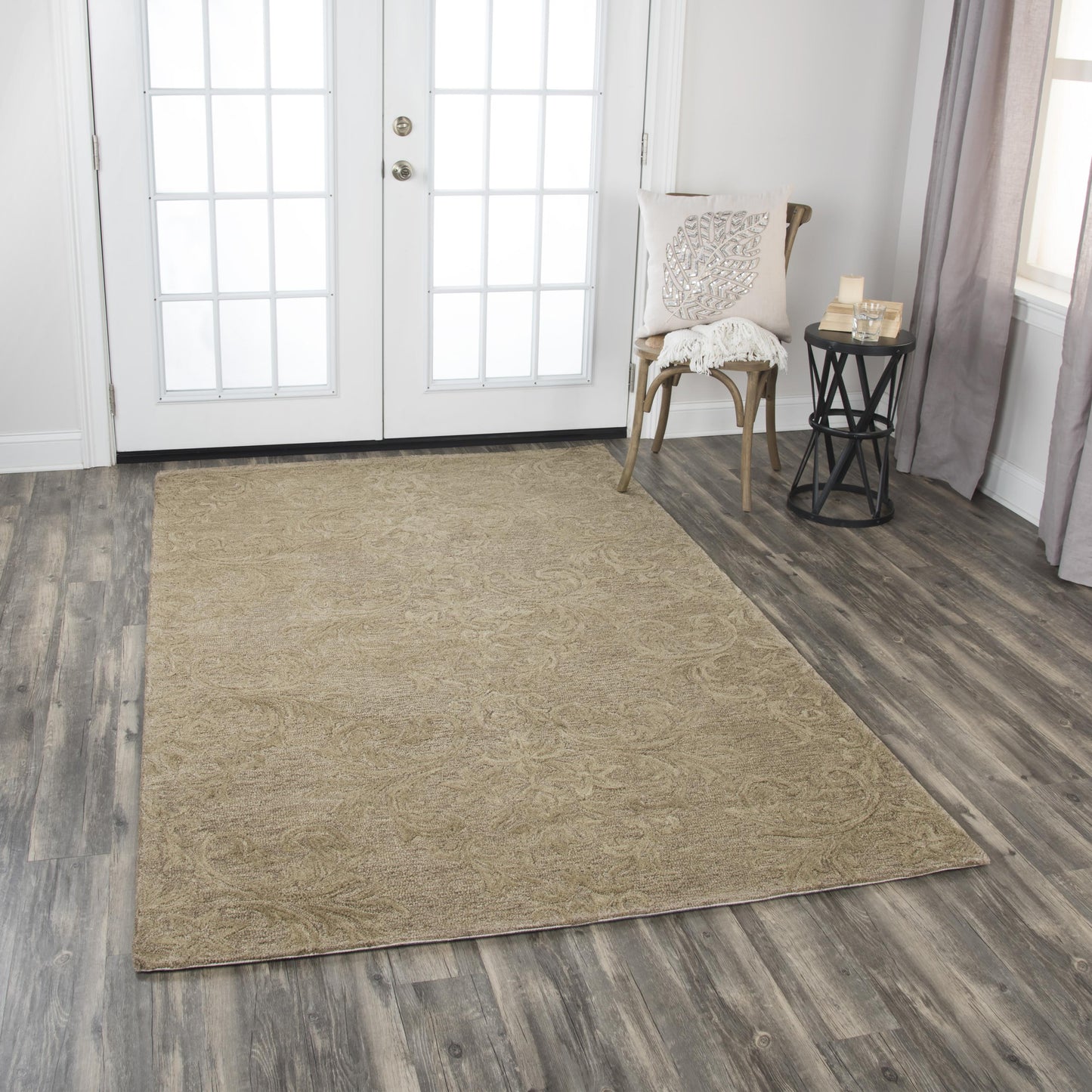 Fifth Avenue FA176B Brown Hand-Tufted Rug - Rizzy