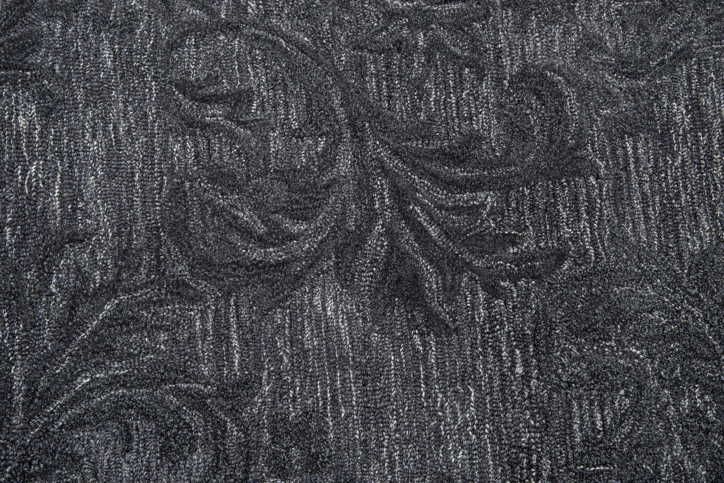 Fifth Avenue FA177B Dark Gray Hand-Tufted Rug - Rizzy
