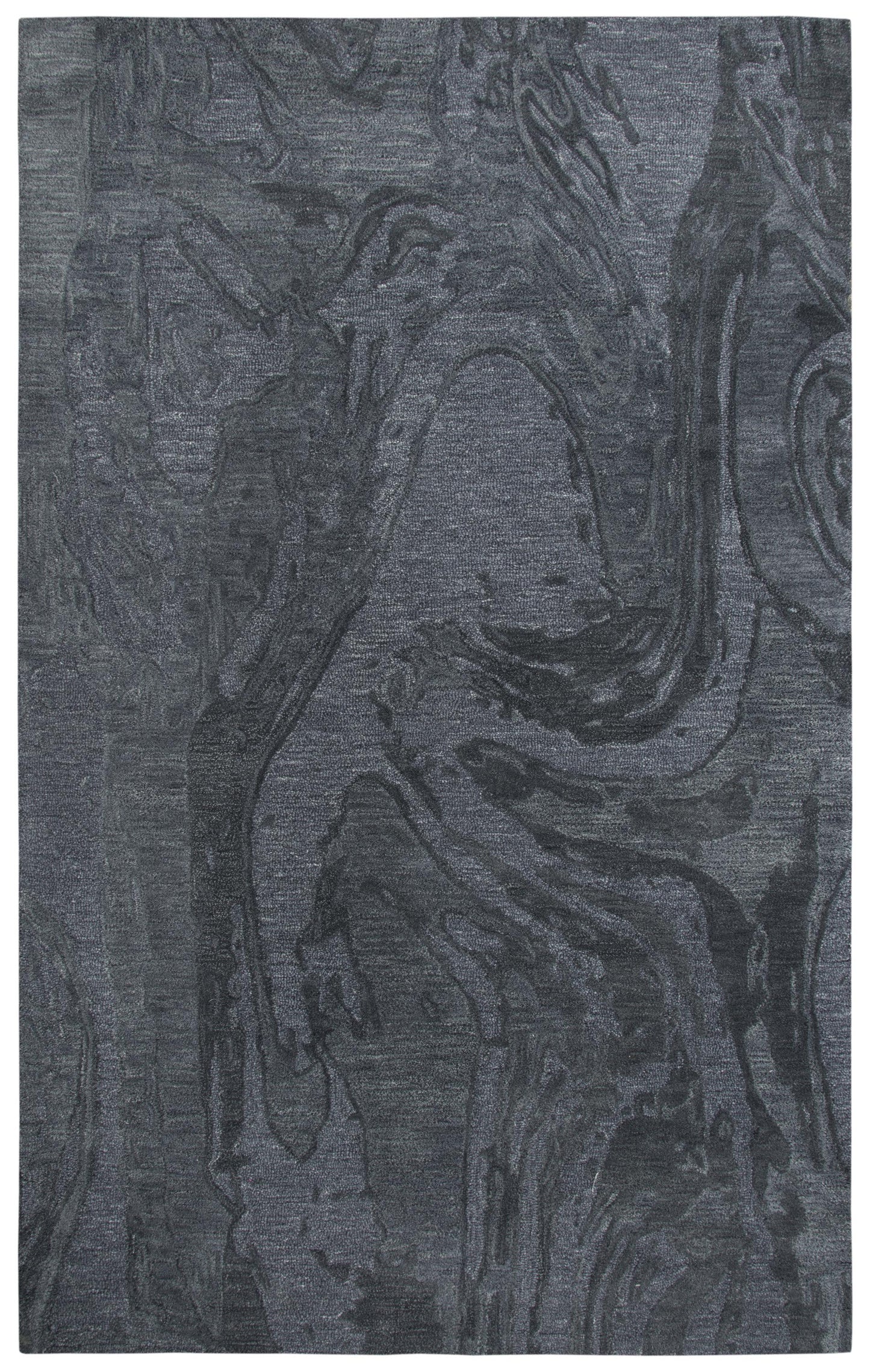 Fifth Avenue FA180B Dark Gray Hand-Tufted Rug - Rizzy