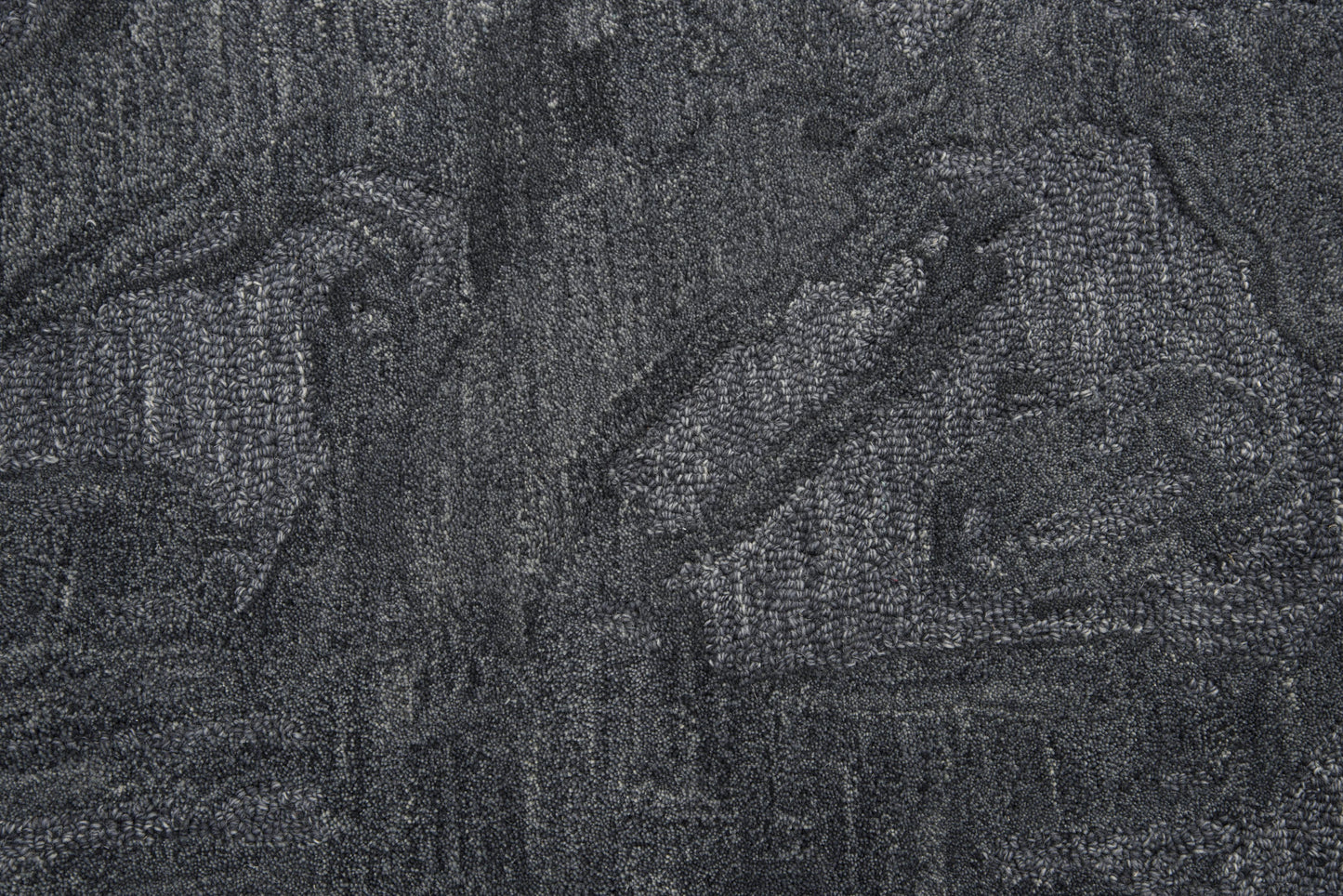 Fifth Avenue FA180B Dark Gray Hand-Tufted Rug - Rizzy