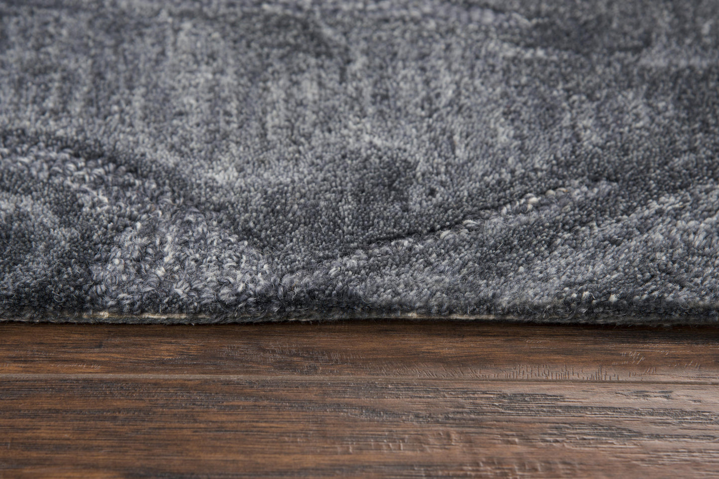 Fifth Avenue FA180B Dark Gray Hand-Tufted Rug - Rizzy