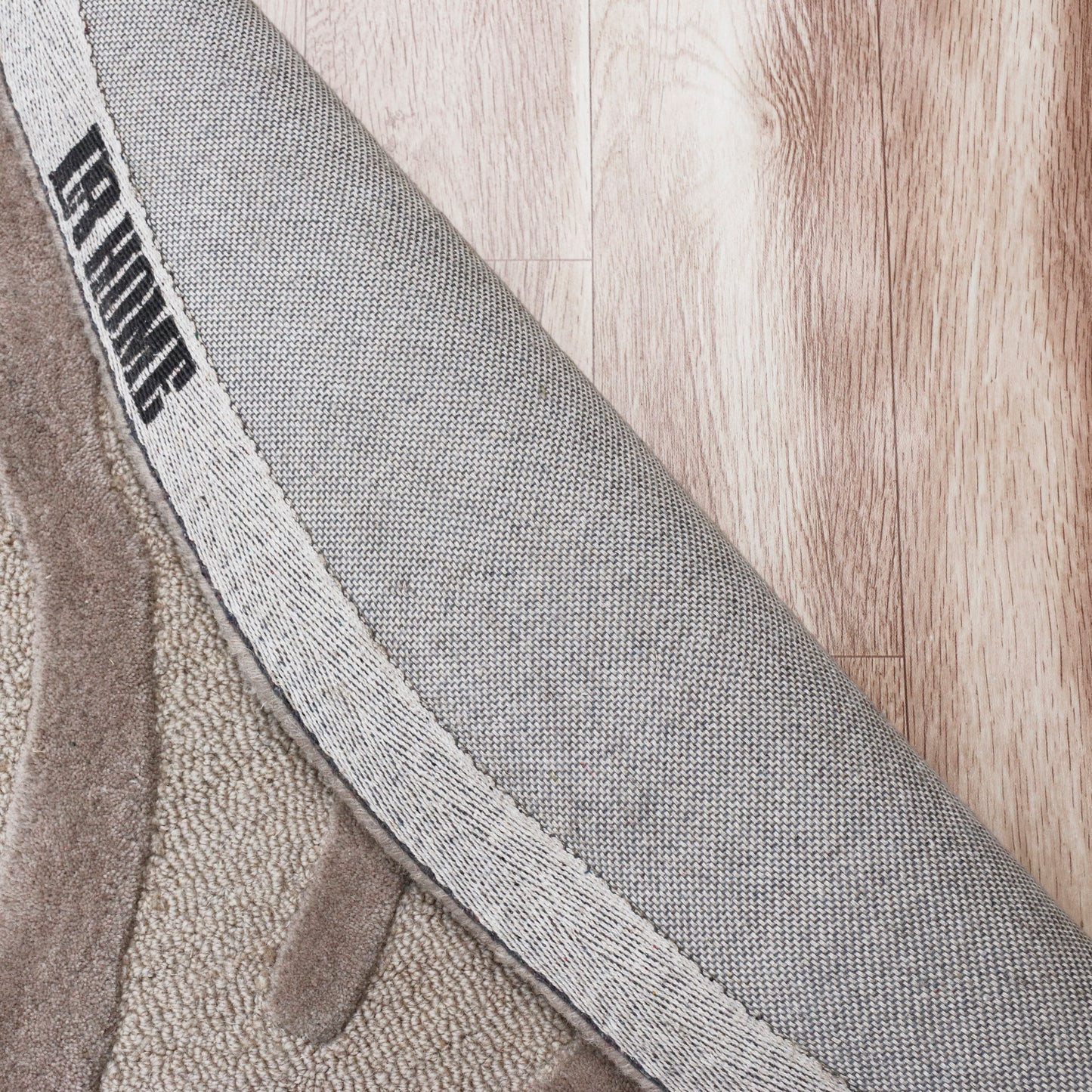 Fashion-02510 Modern Hand-Tufted Taupe/Silver Cotton Indoor Area Rug - LR Home