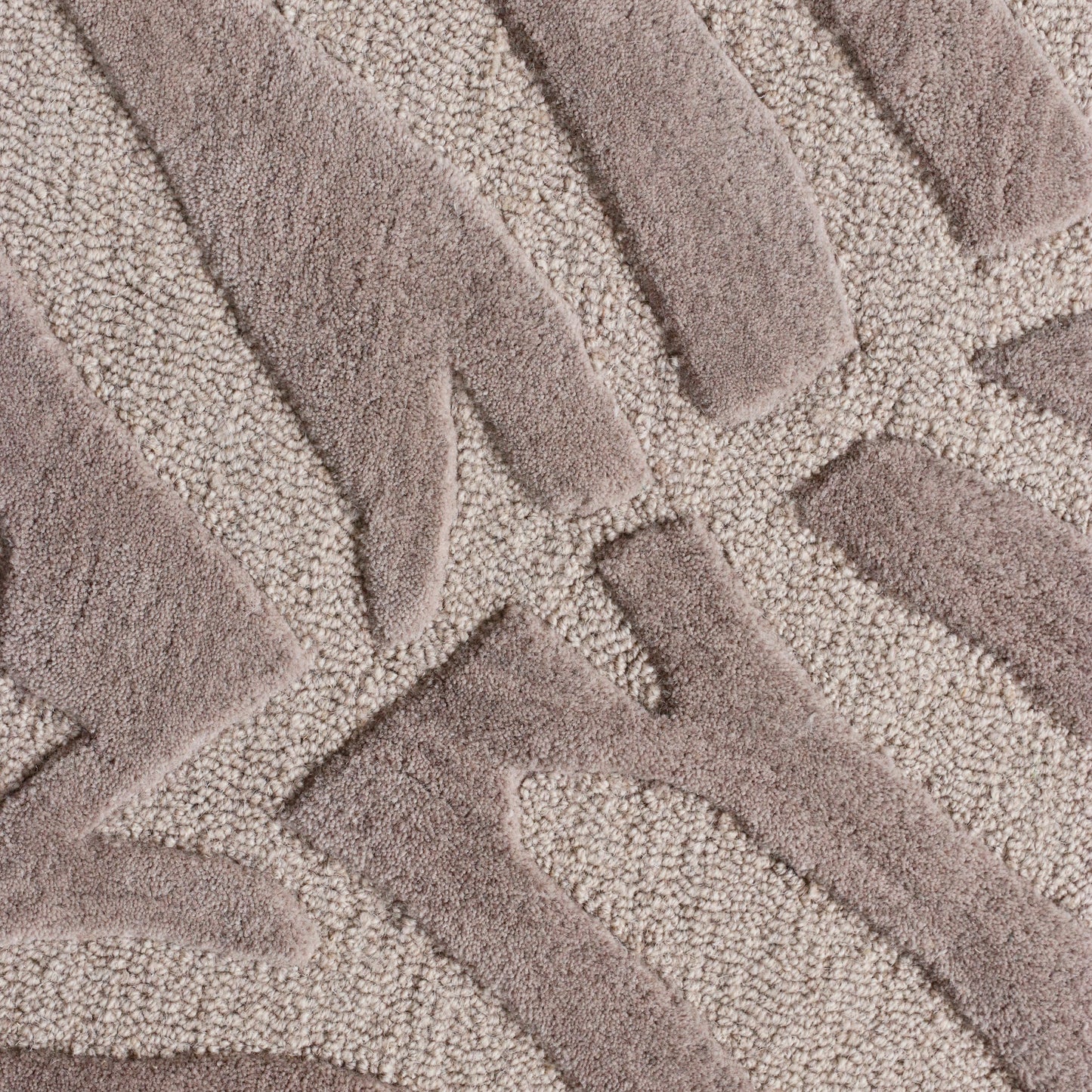 Fashion-02510 Modern Hand-Tufted Taupe/Silver Cotton Indoor Area Rug - LR Home