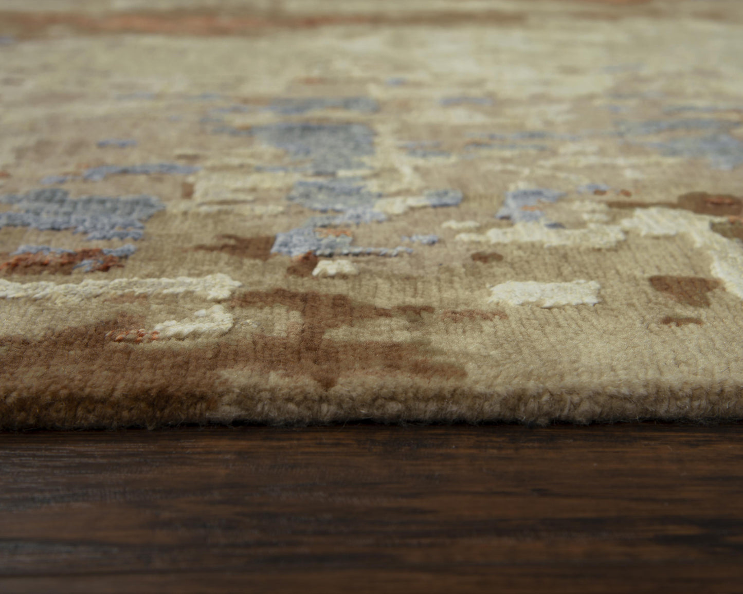 Finesse FIN110 Beige Hand Knotted Rug - Rizzy