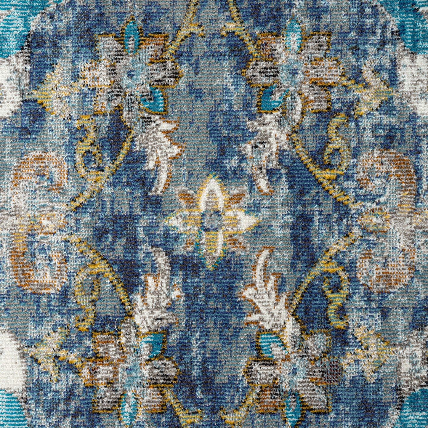 GALAC-81273 Classic/Traditional Machine Made Navy/Multi Polypropylene Indoor Area Rugs - LR Home