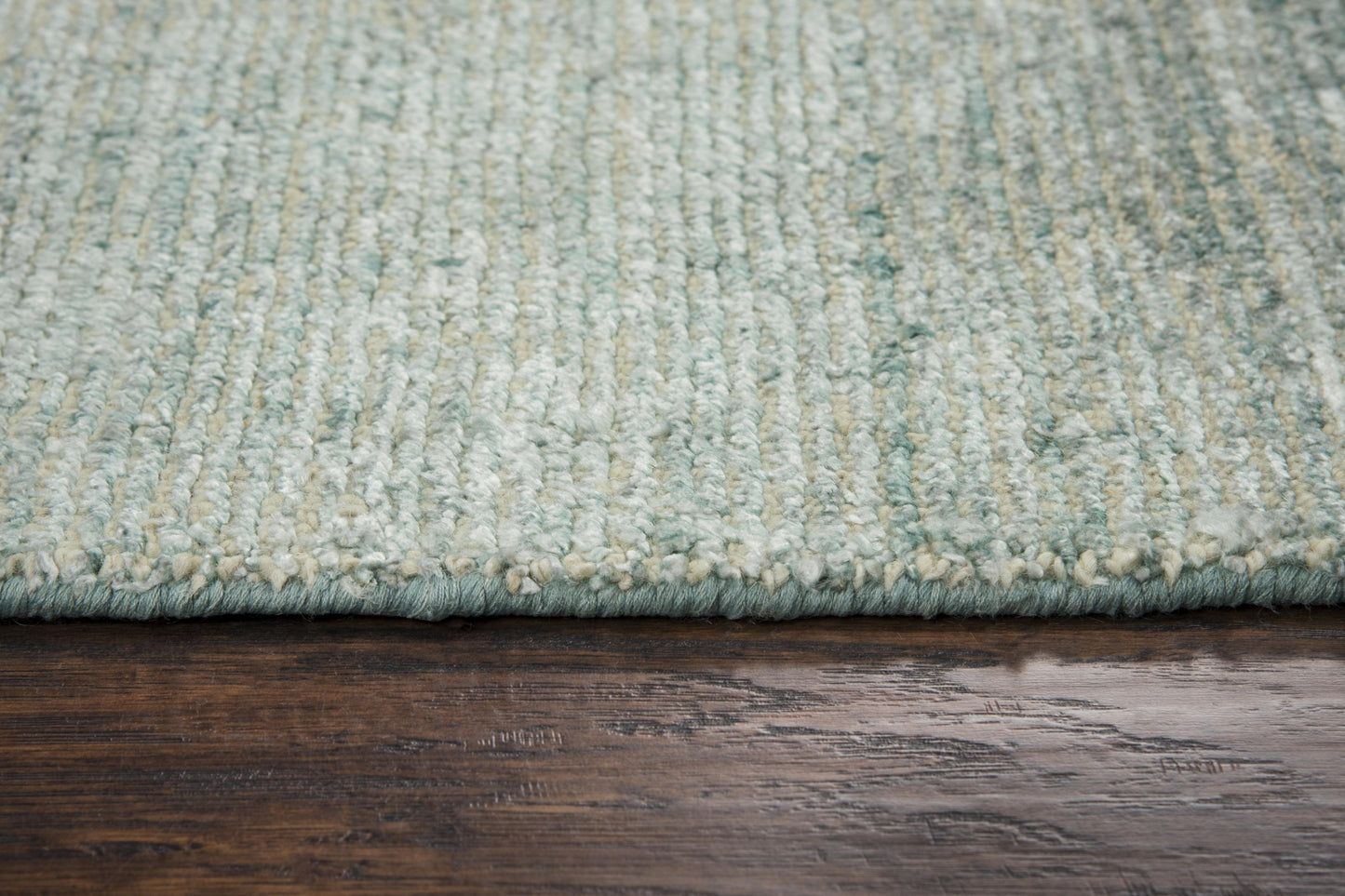 Grand Haven GH722A Aqua/Green Hand-Loomed Rug - Rizzy