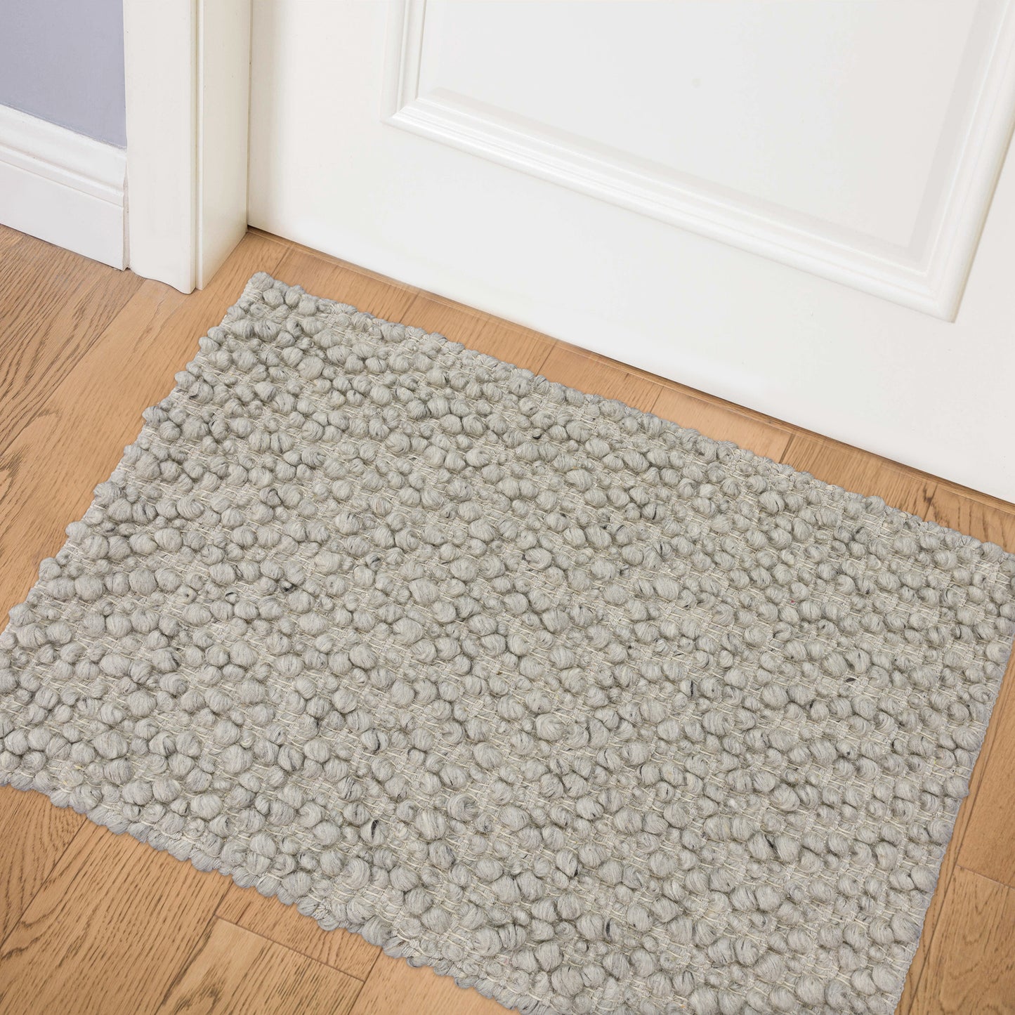 Hand Loomed Gorbea GR1 Silver - Dalyn Rugs