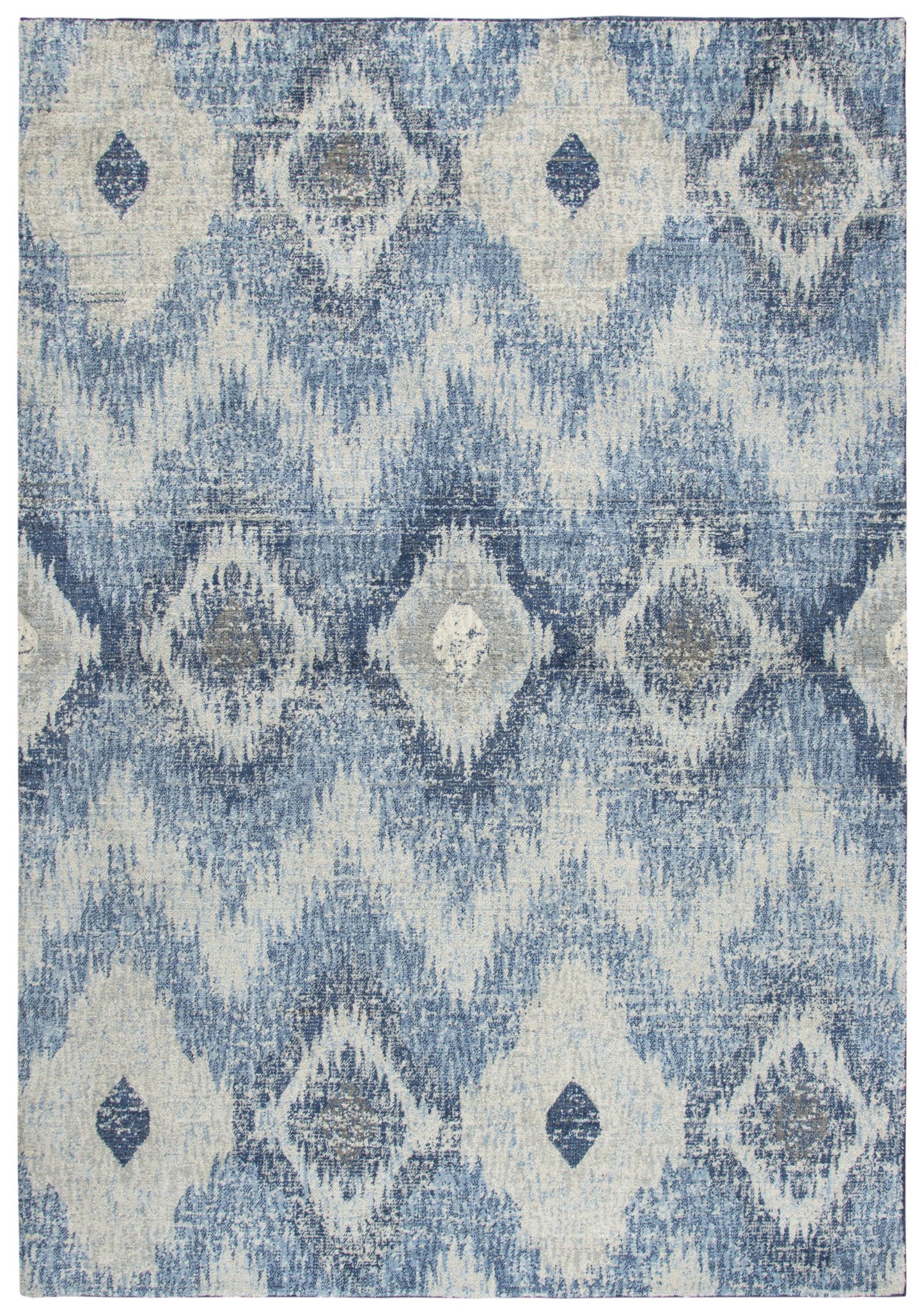 Gossamer GS6737 Medium Blue Hybrid Rug - Rizzy