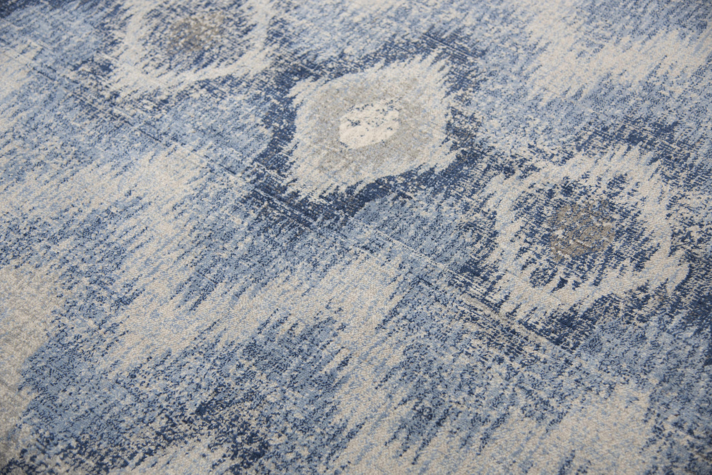 Gossamer GS6737 Medium Blue Hybrid Rug - Rizzy
