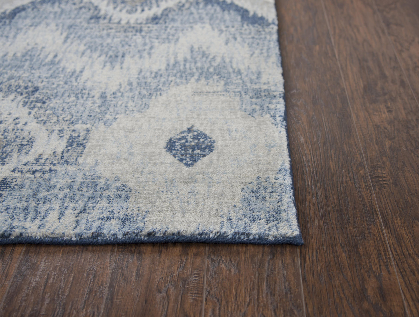 Gossamer GS6737 Medium Blue Hybrid Rug - Rizzy